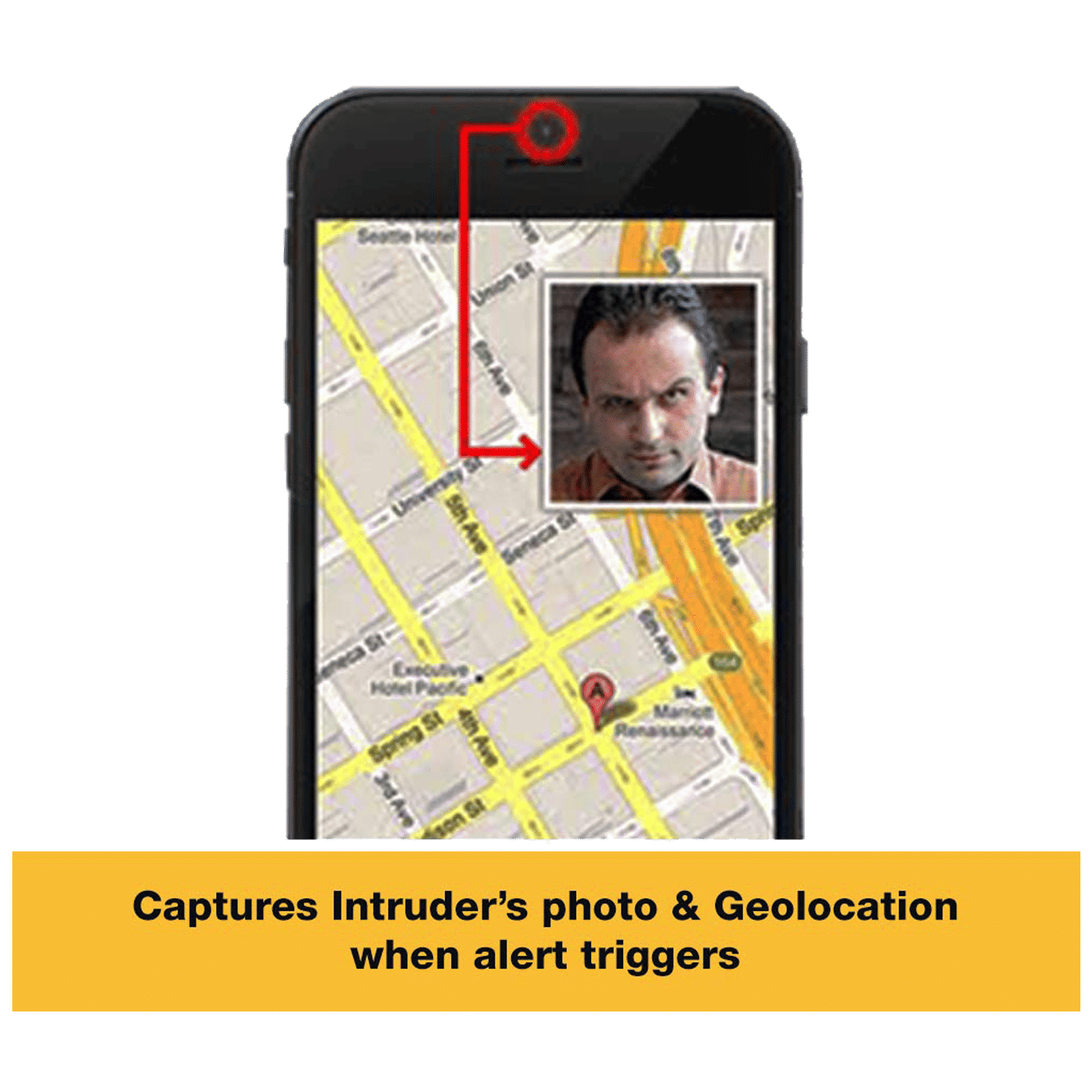 tag8 Digital Phone Recovery Tag (AI Enabled, 800020, Black)_9