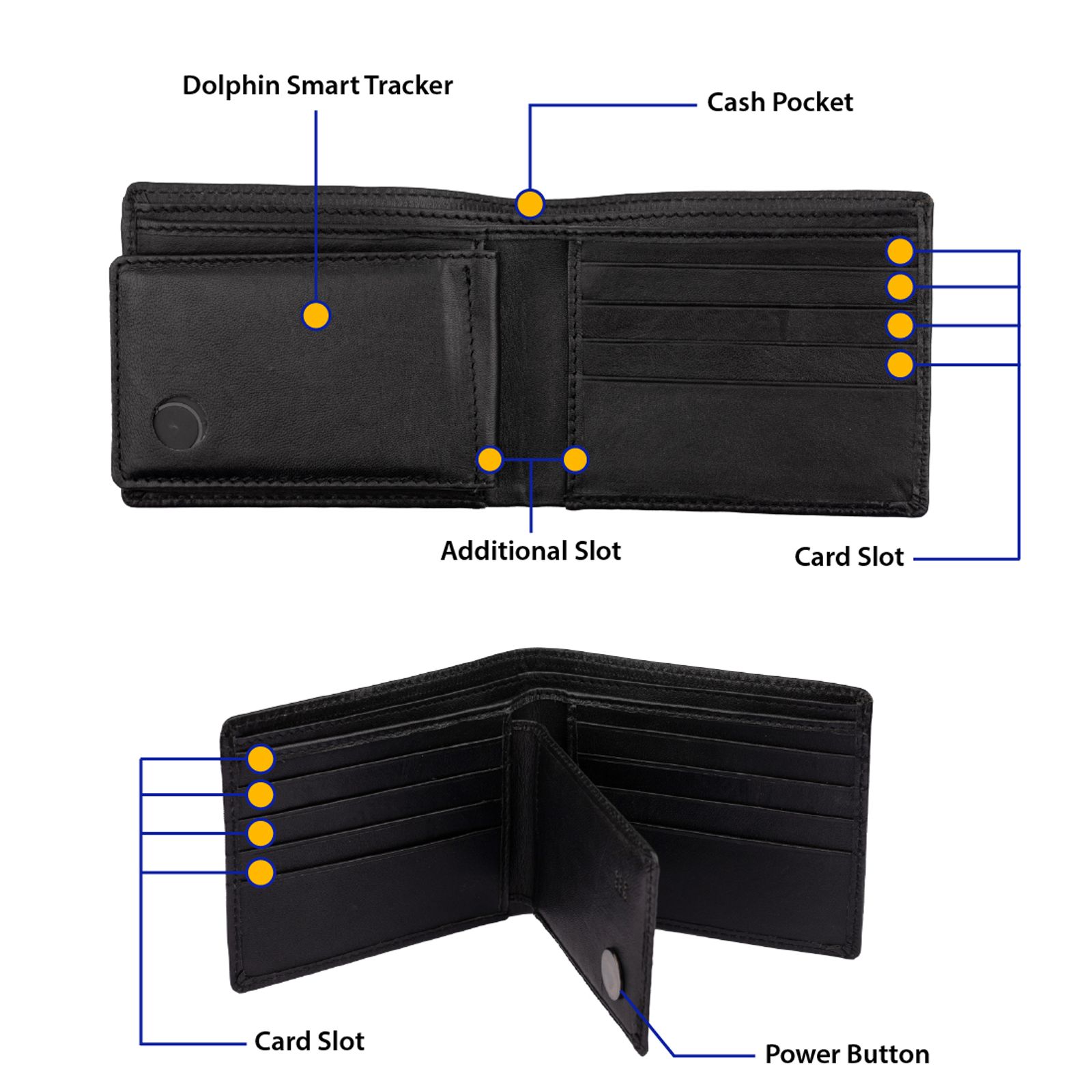 tag8 Dolphin Wallet Tracker (RFID Protect, 800021 Black) tag8 Dolphin Wallet Tracker (RFID Protect, 800021 Black)_4