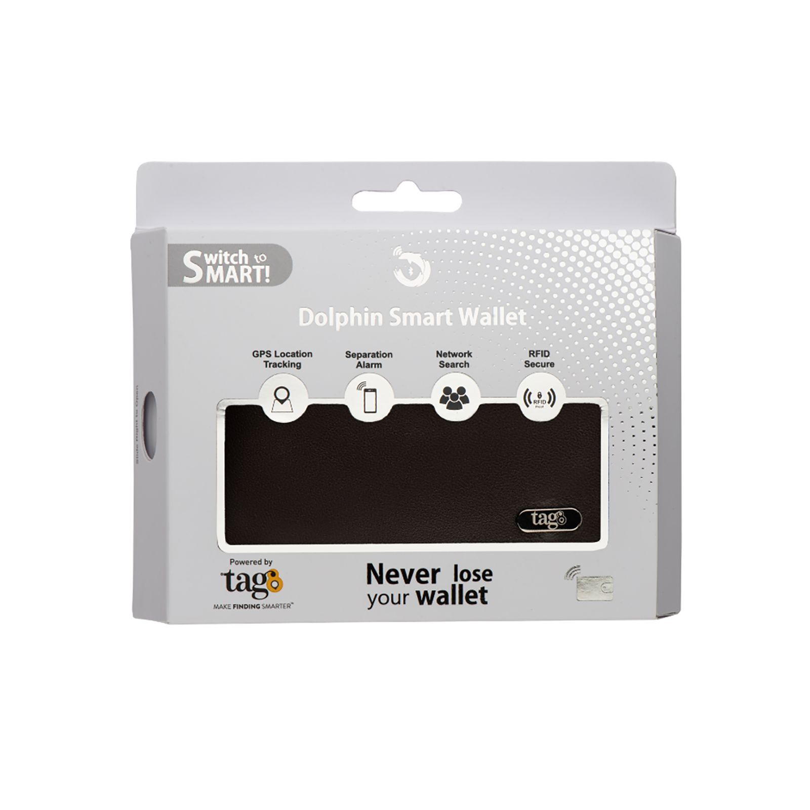 tag8 Dolphin Wallet Tracker (RFID Protect, 800021 Black) tag8 Dolphin Wallet Tracker (RFID Protect, 800021 Black)_7