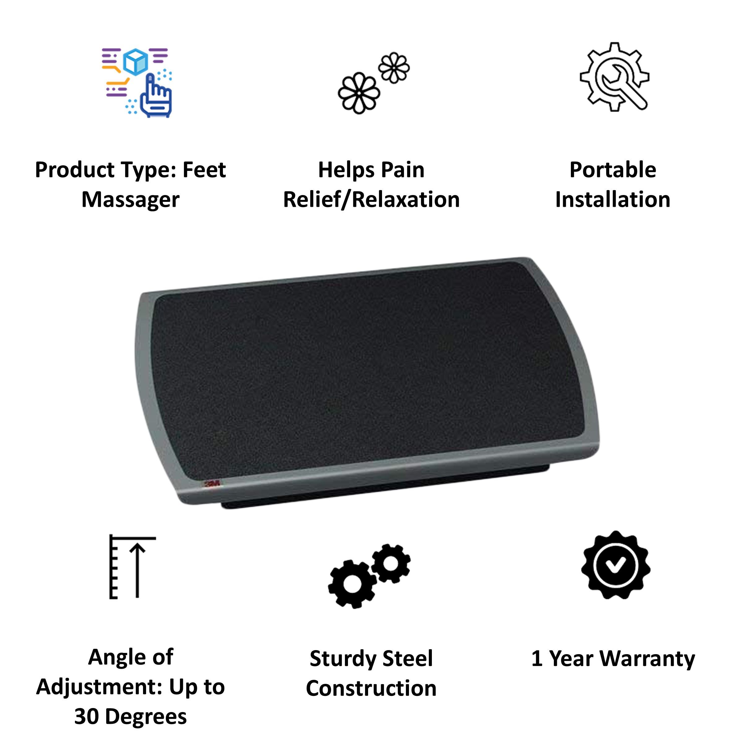 3M FR530CB Massager (Up to 30 Degrees Angle Adjustment, Kanfa025, Grey) 3M FR530CB Massager (Up to 30 Degrees Angle Adjustment, Kanfa025, Grey)_4