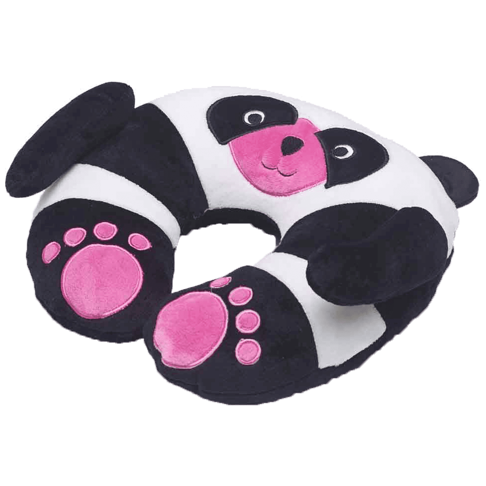 TRAVEL BLUE Chi Chi The Panda Polyester Neck Pillow (Soft and Comfortable, Multicolor)_3