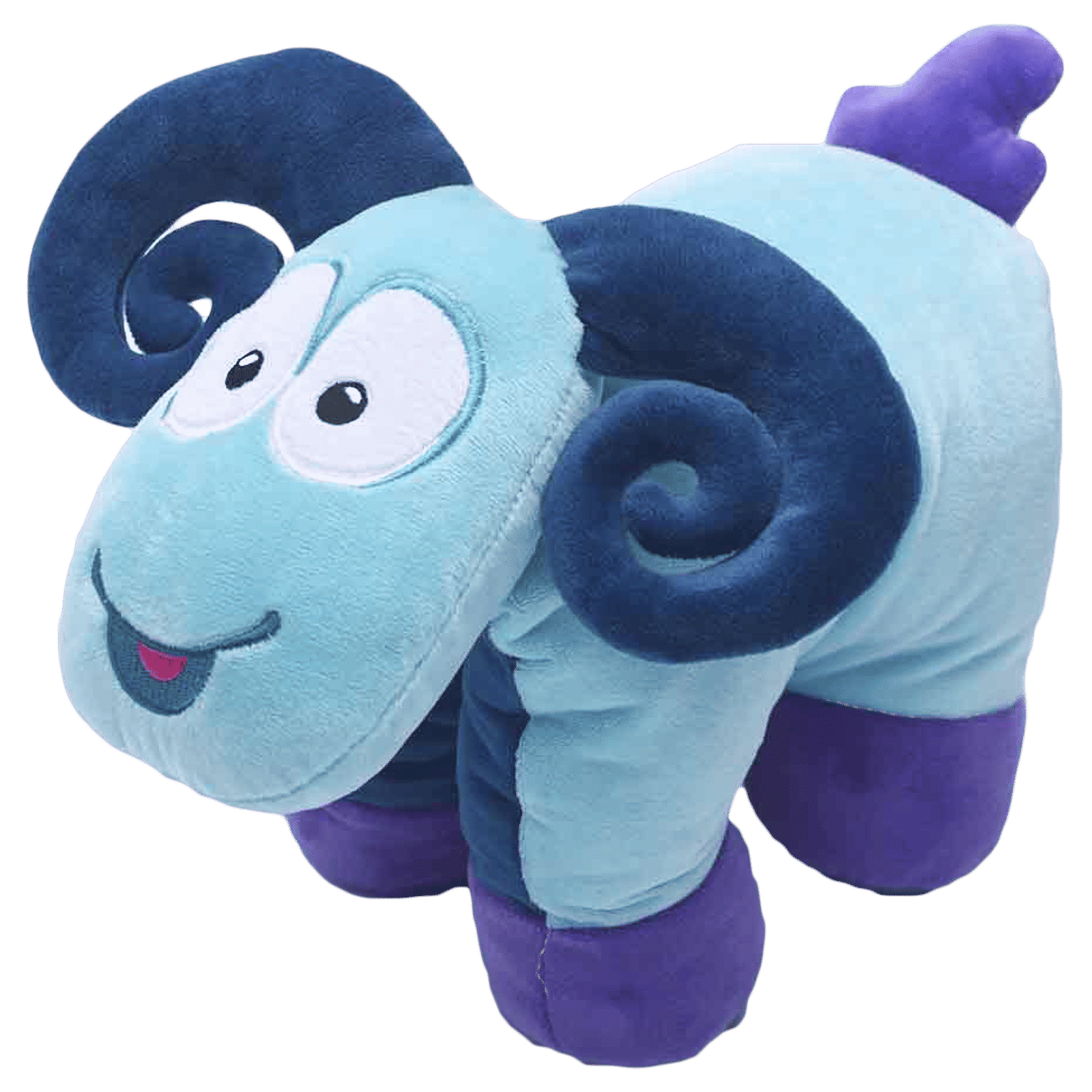 TRAVEL BLUE Sammy The Ram Polyester Neck Pillow (Soft and Comfortable, Multicolor)_6