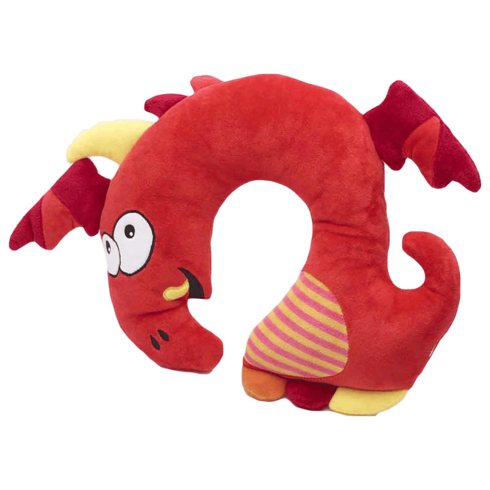 TRAVEL BLUE Tobi The Dragon Polyester Neck Pillow (Soft and Comfortable, Multicolor)_4