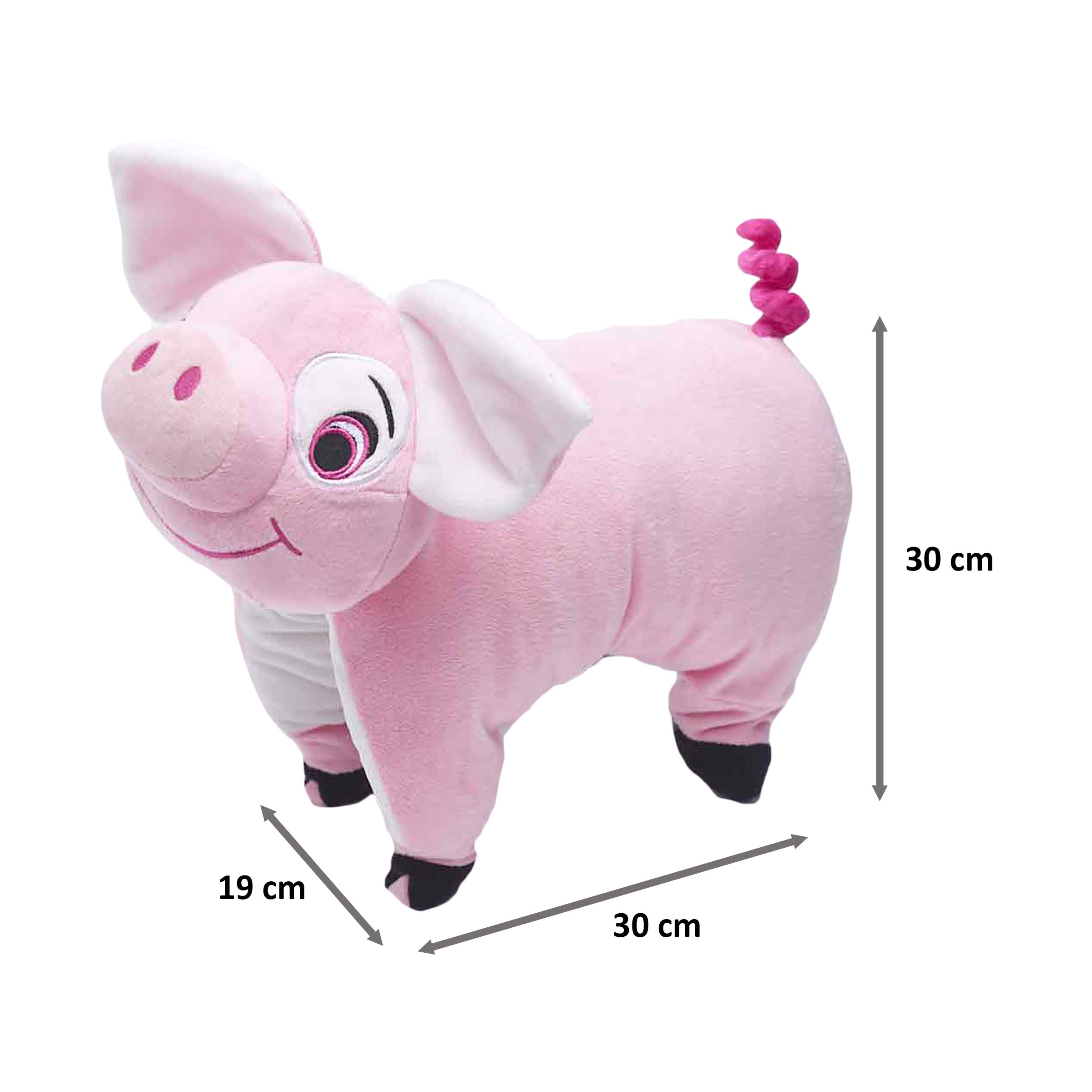 TRAVEL BLUE Pinky The Pig Polyester Neck Pillow (Soft and Comfortable, Multicolor)_2