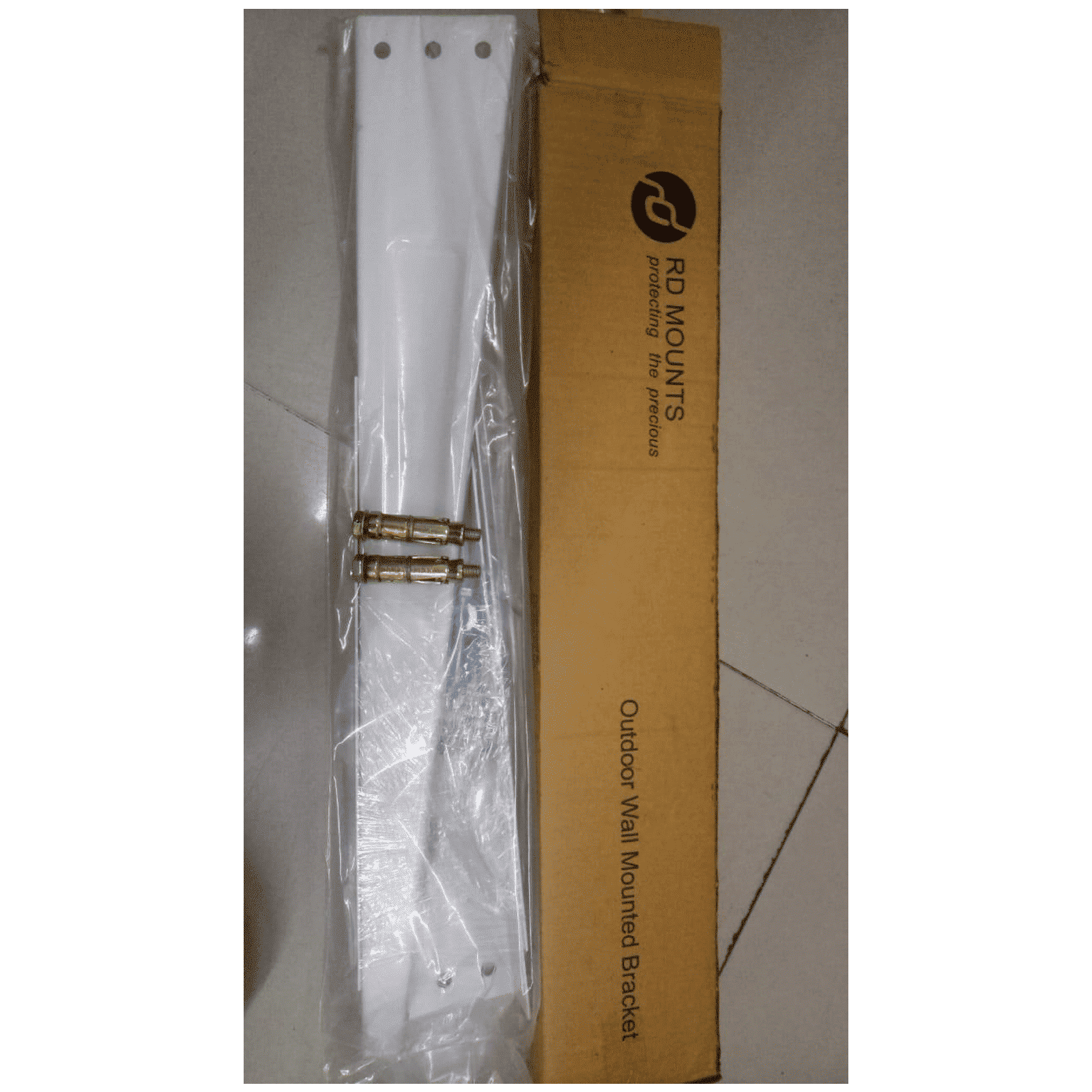 RD PLAST Wall Mount Bracket For Air Conditioner (Powder Coating, RW 8547-1, White)_3