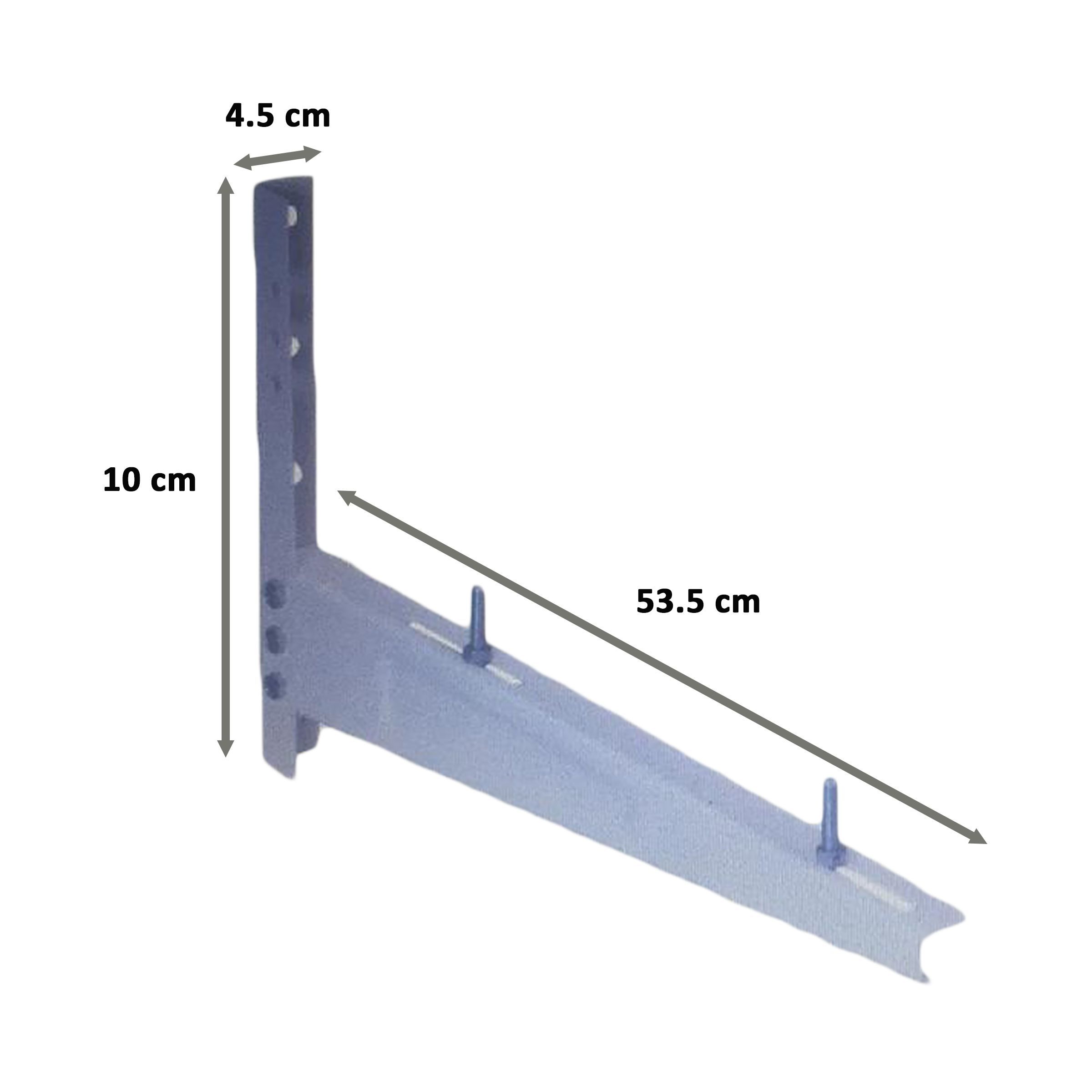 RD PLAST Wall Mount Bracket For Air Conditioner (Powder Coating, RW 8547-1, White)_2
