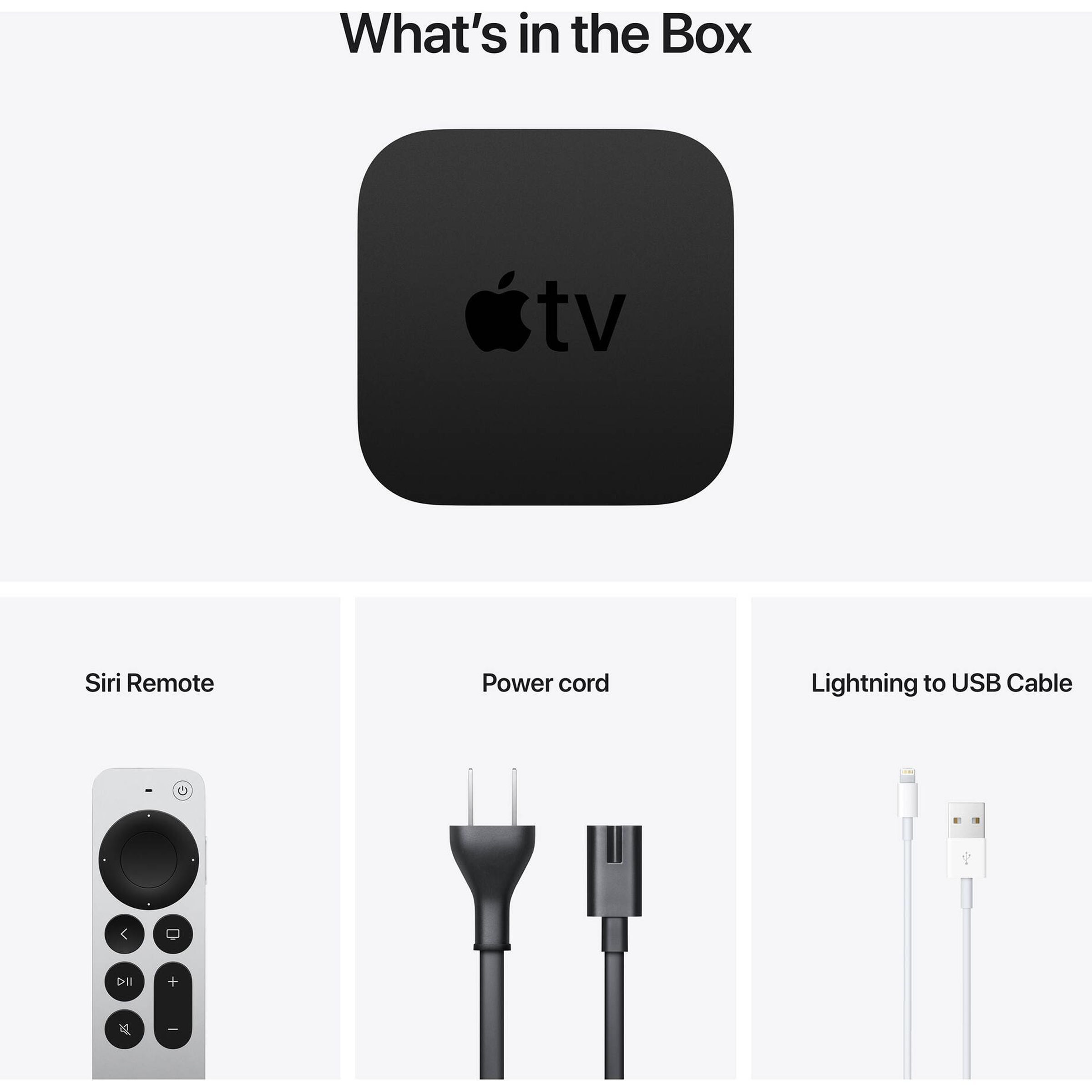 Apple TV HD 32GB Media Streaming Box (Siri Remote, MHY93HN/A, Black)_6