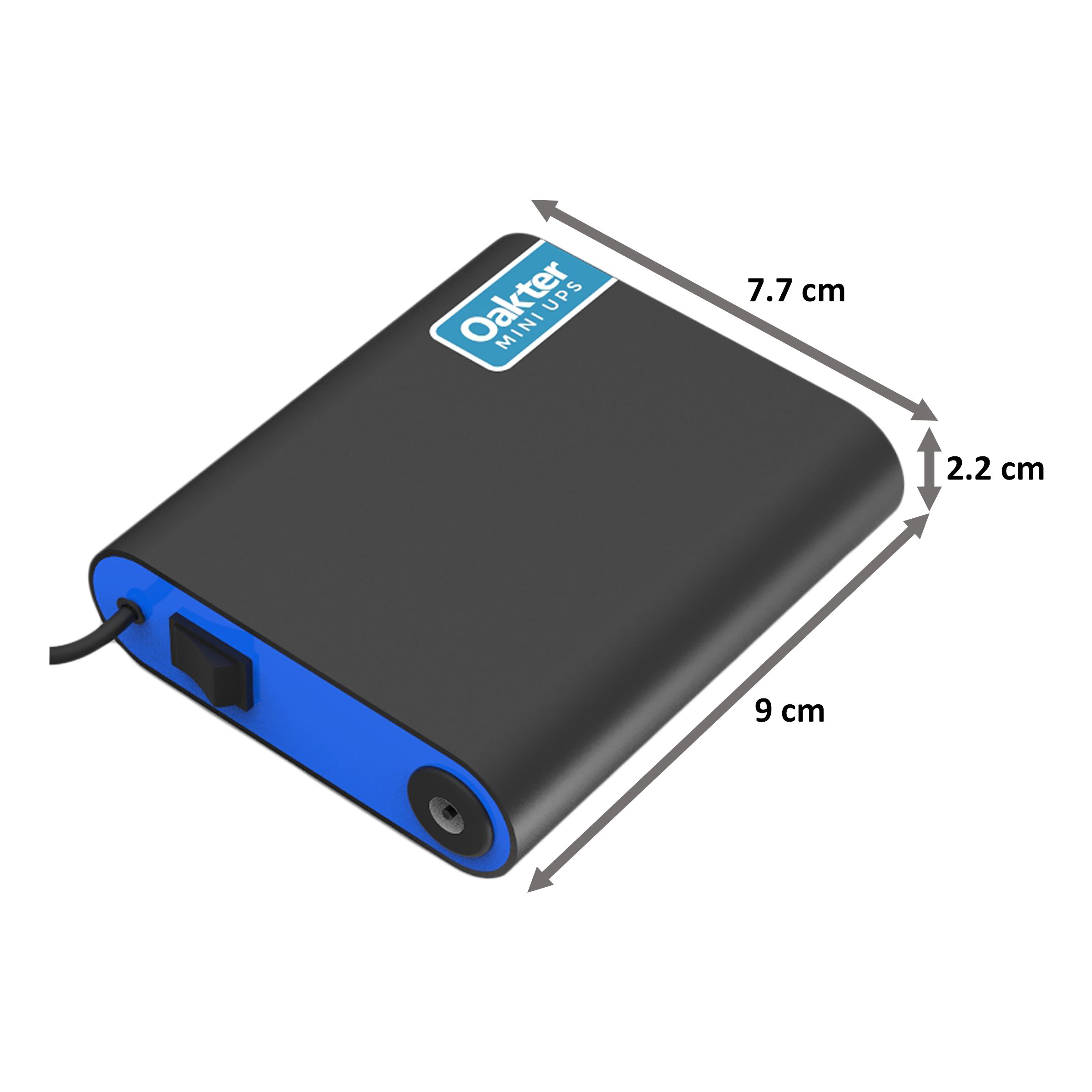 Oakter MiniUPS UPS for Wi-Fi Routers, Set top Box and CCTVs (OMUPS12, Black) Oakter MiniUPS UPS for Wi-Fi Routers, Set top Box and CCTVs (OMUPS12, Black)_2