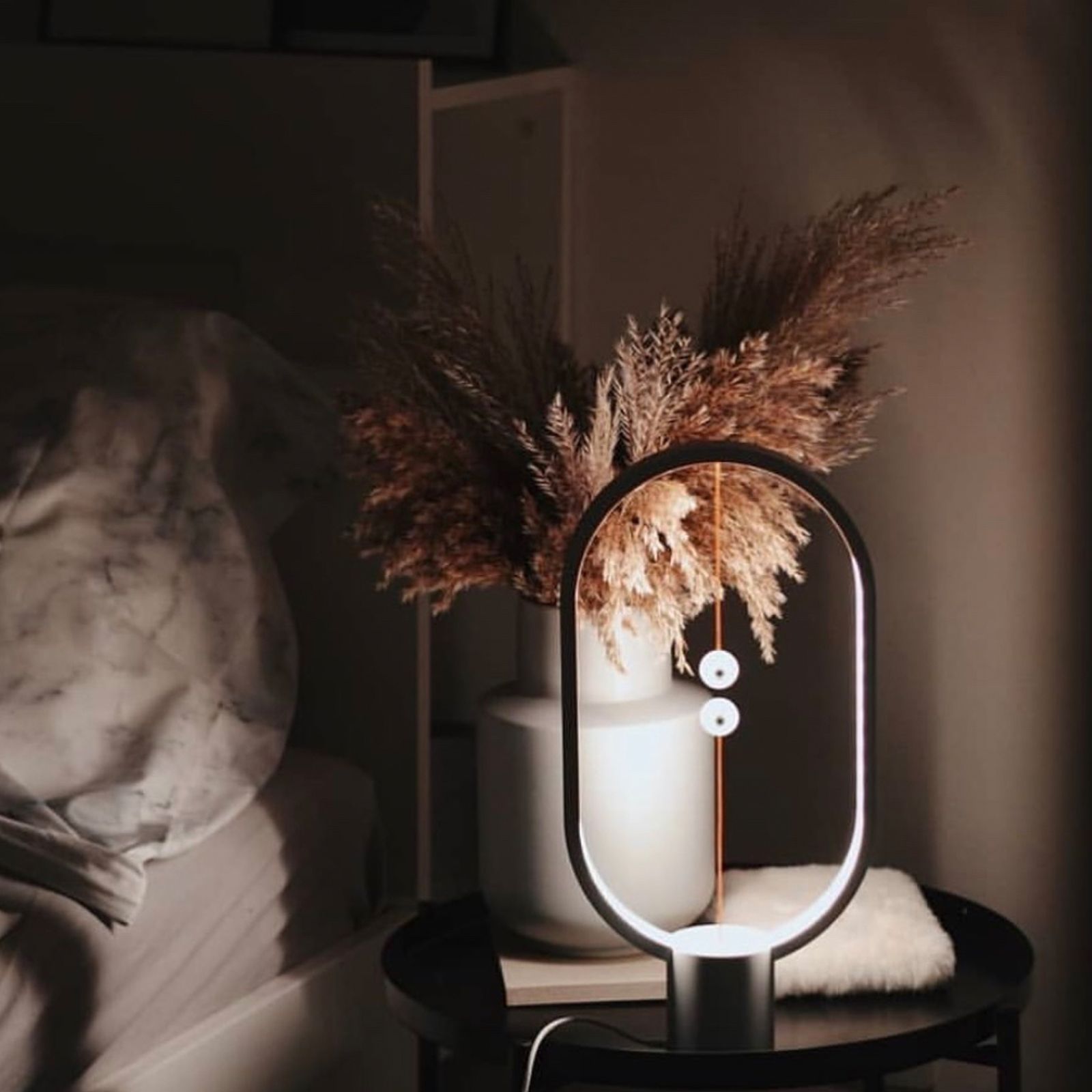 DesignNest Heng Balance 5 Watts LED Table Lamp (249 Lumens, 20000 Hours Life Span, DH0075WT/HBLEUC, White)_5