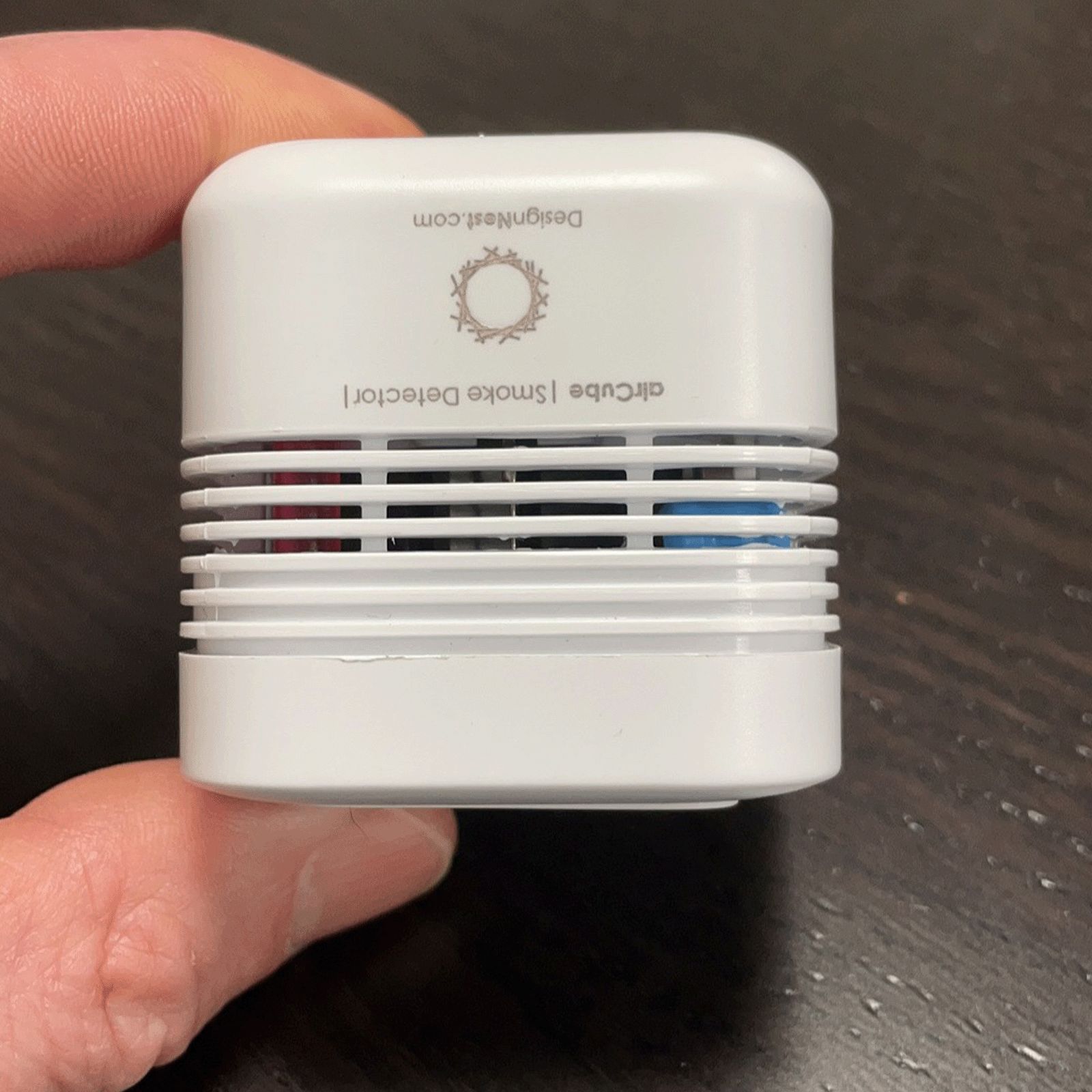 DesignNest AirCube Fire Alarm (85 dB, Low Battery Warning, 11150WT/ACSMDE, White) DesignNest AirCube Fire Alarm (85 dB, Low Battery Warning, 11150WT/ACSMDE, White)_4