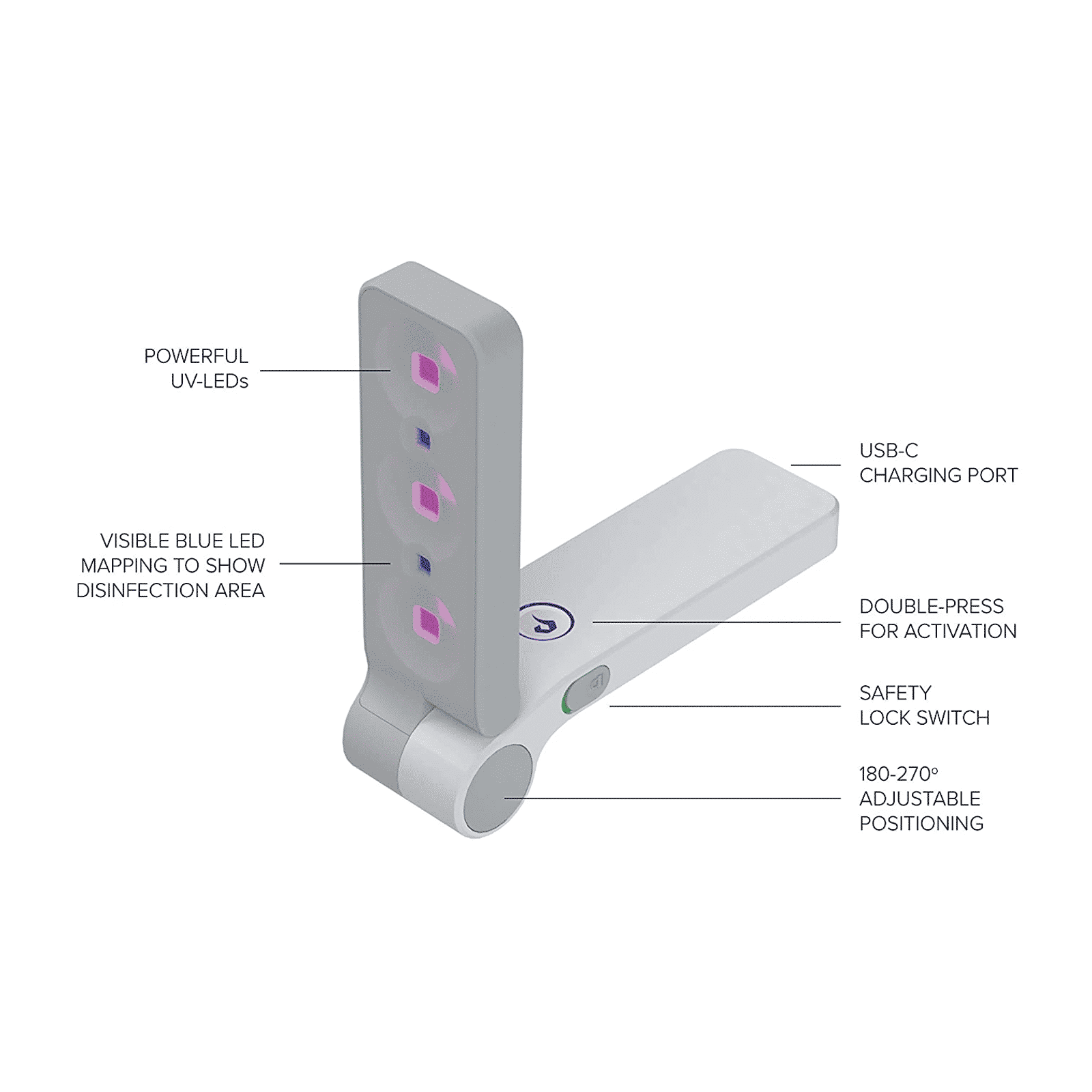 ACUVA Solarix Virus Disinfector (Disinfects 99.9 percent, 600-1200-04, White)_5