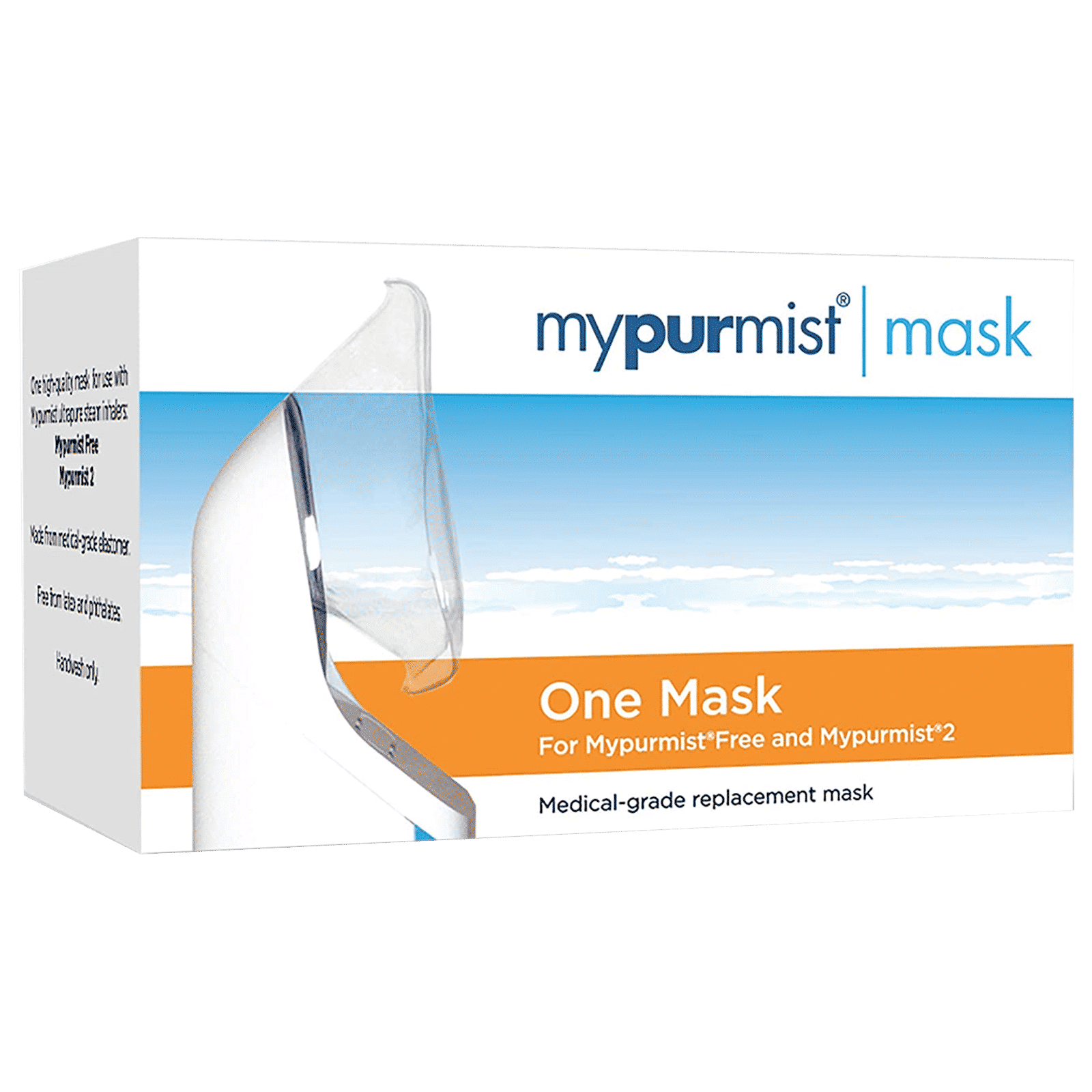 mypurmist Pollution Mask (For Ultrapure Steam Inhalers, NI1898, White) mypurmist Pollution Mask (For Ultrapure Steam Inhalers, NI1898, White)_4