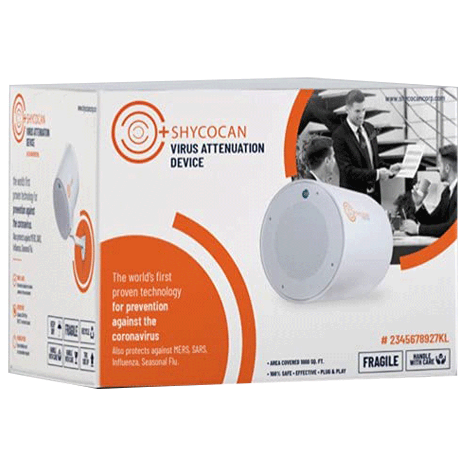 Shycocan Virus Attenuation Electric Virus Disinfector (Wall mount, SHCC-915, Light Grey)_6