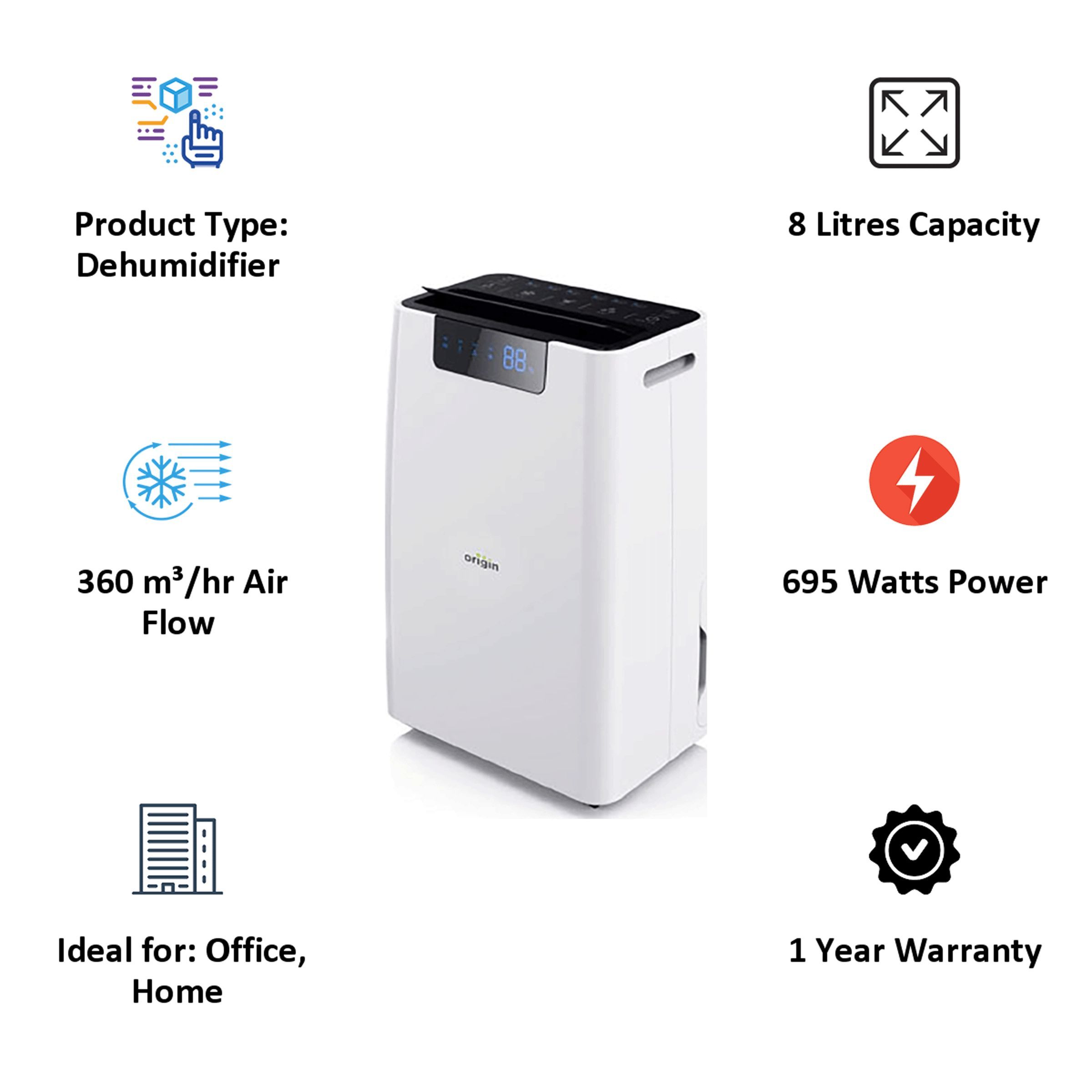 Origin Dehumidifier (O60, White)_5