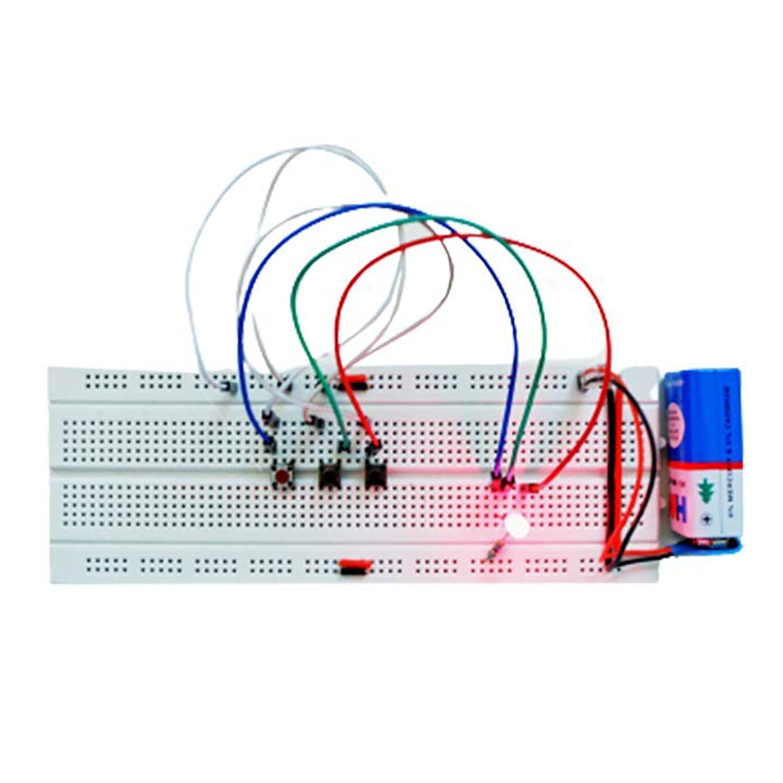 OMOTEC Electronics Learning Kit for 9+ (Experiential Learning, 1, White)_9