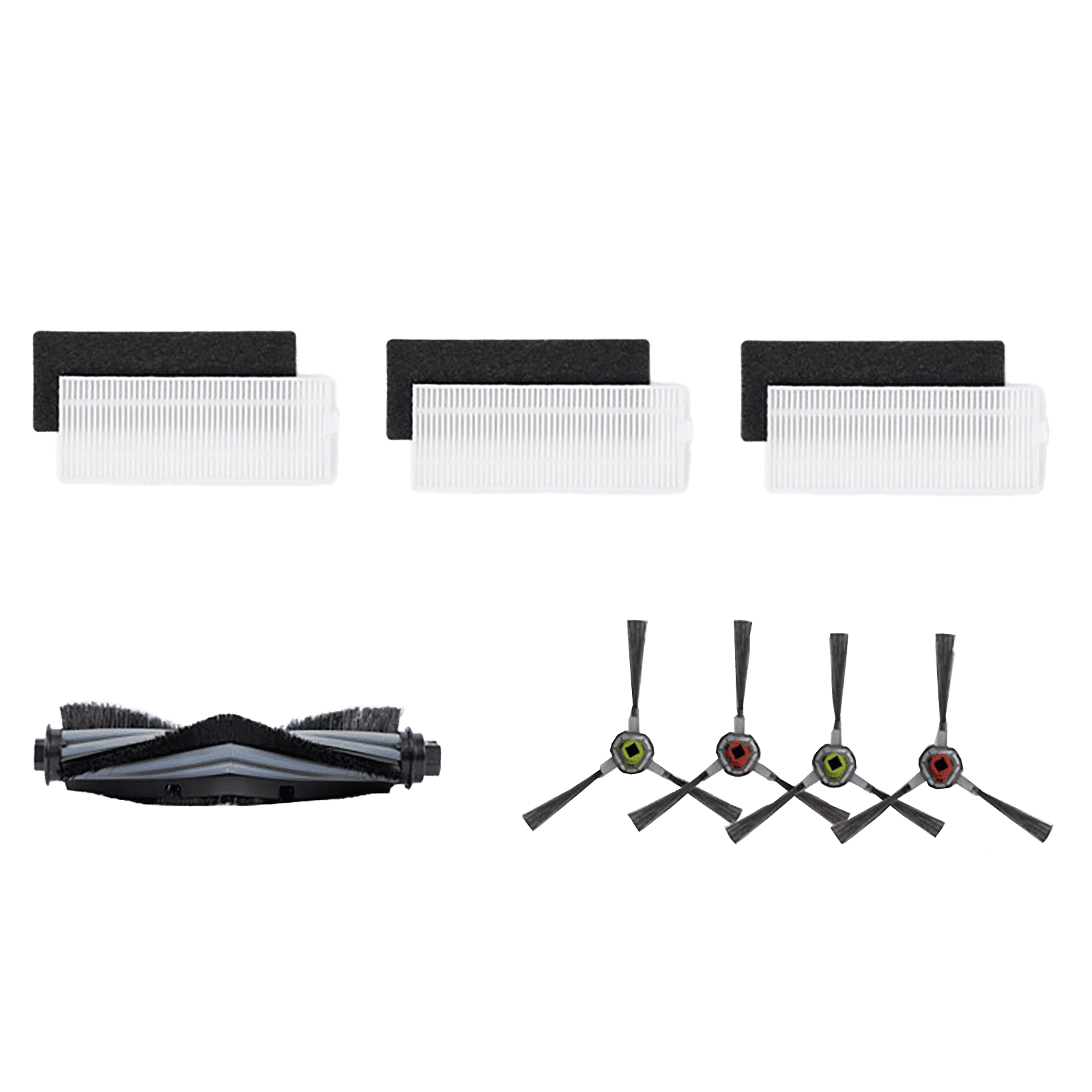 ECOVACS Floor Cleaner for DEEBOT U2 PRO (Accessory Kit, U2PROAKIT, Black)_1