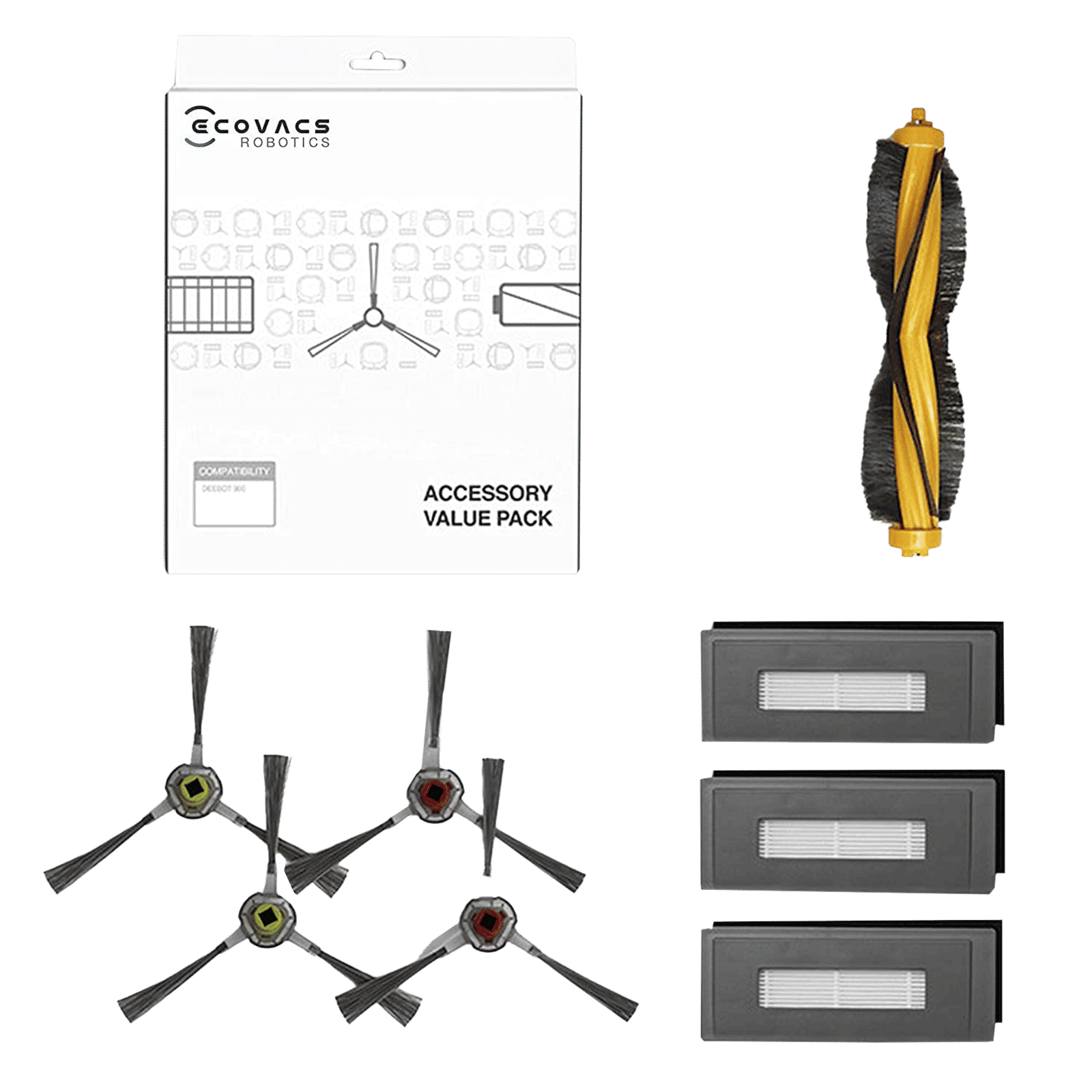 ECOVACS Floor Cleaner for OZMO 950 (Accessory Kit, OMZO950AKIT, Black)_1