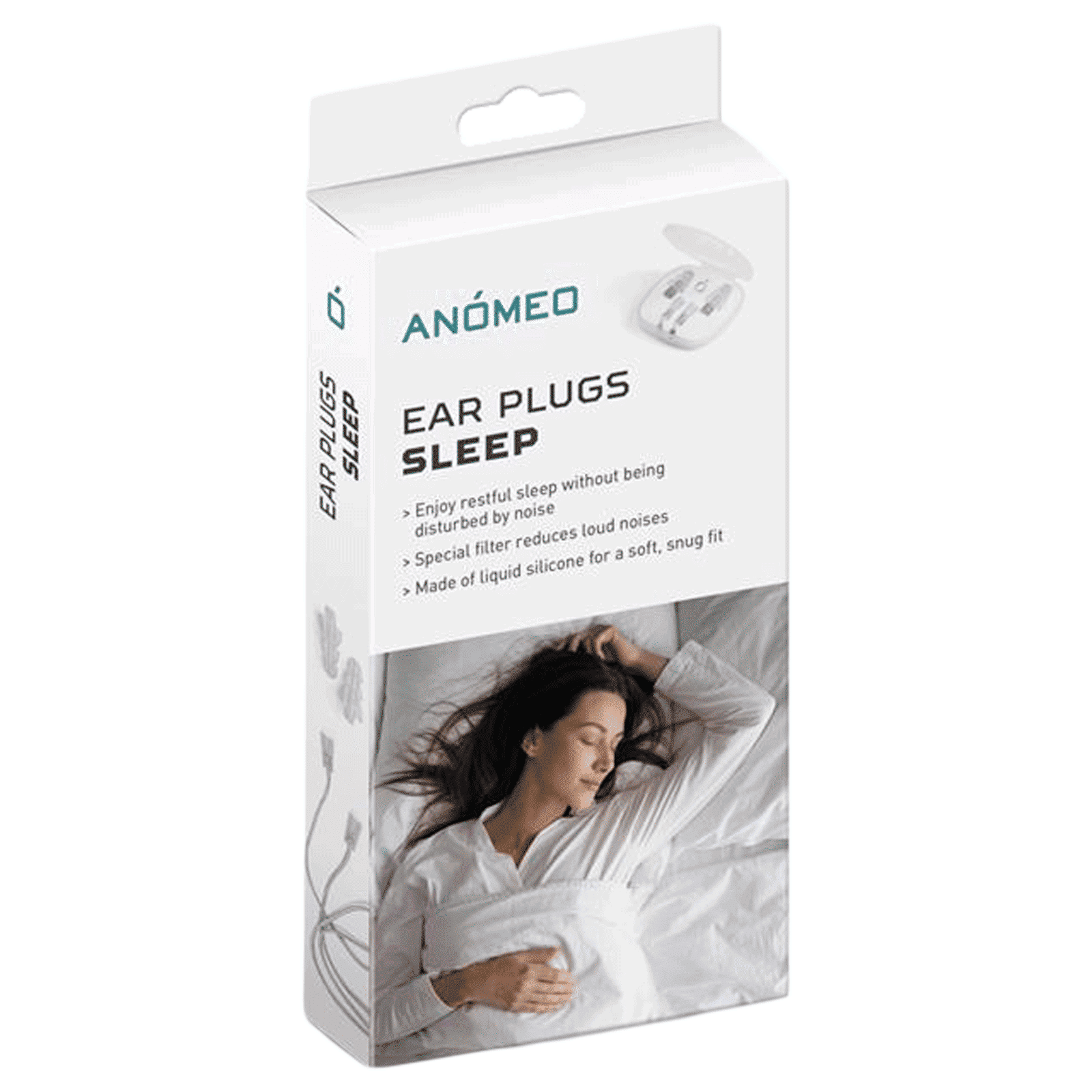 ANOMEO Sleep Silicone and Polypropylene Earplugs (Special Filter to Reduce Loud Noise, 2425, Grey)_5