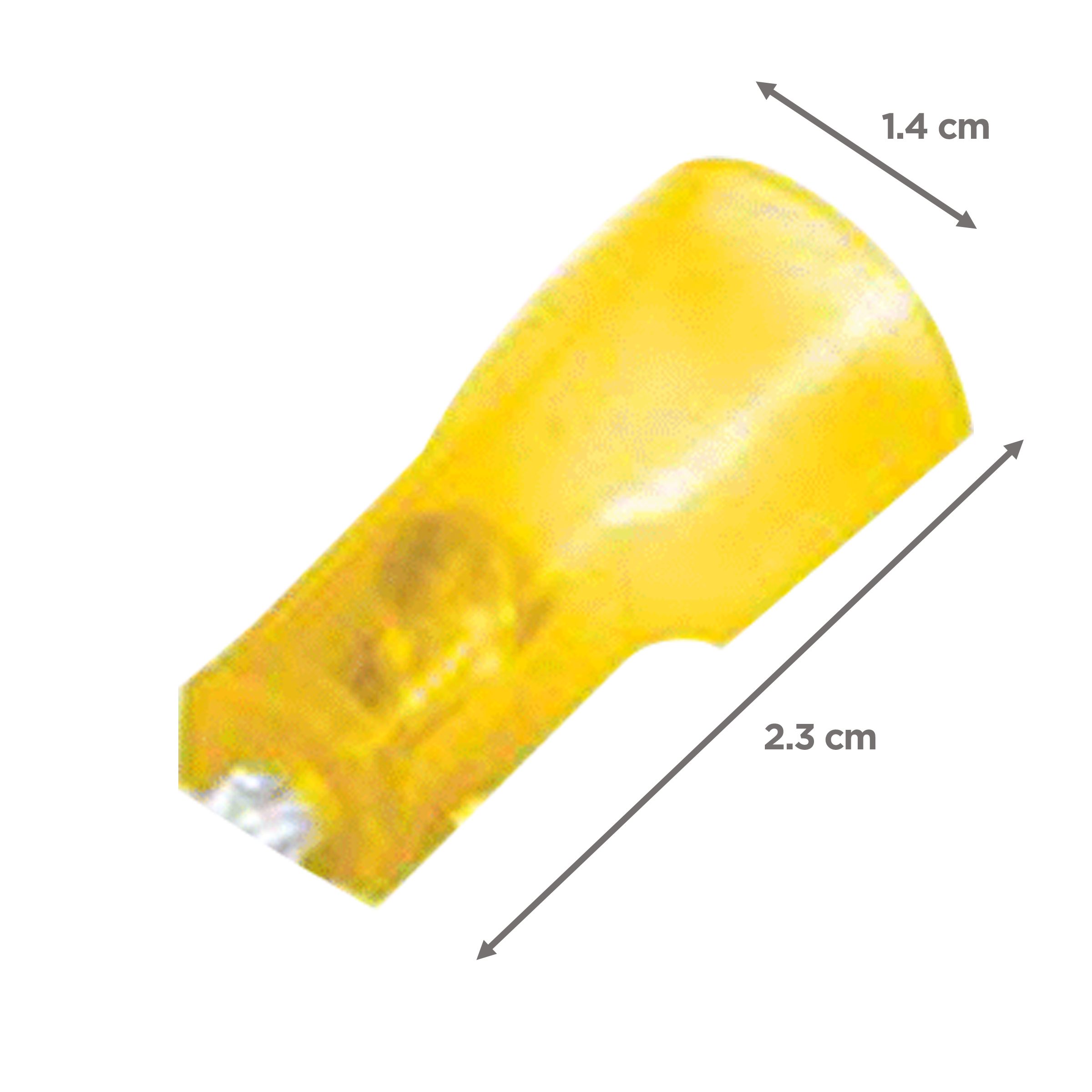 ANOMEO Professional Silicone and Polypropylene Earplugs (Cut Out Excess Sound,2427, Yellow)_2