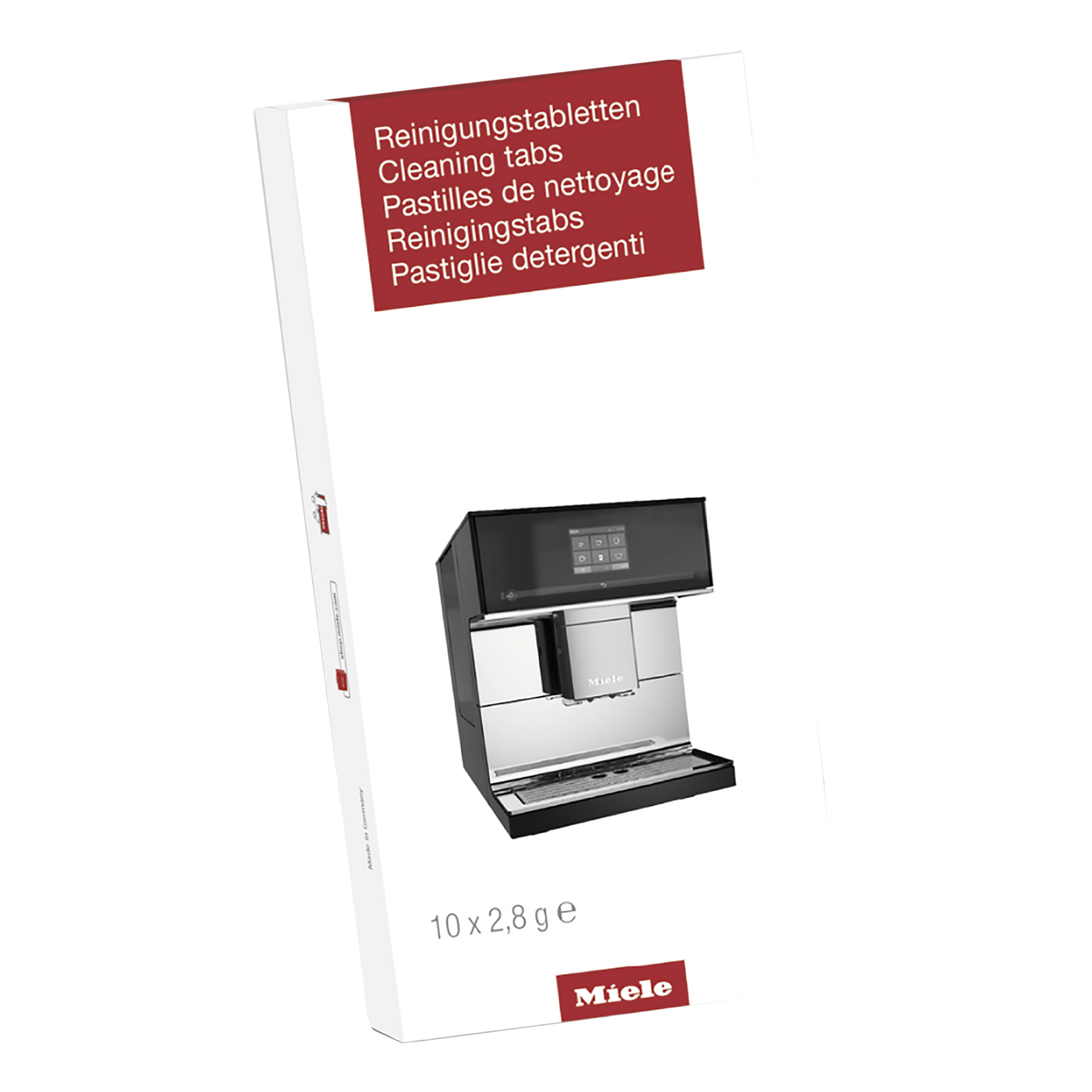 Miele Cleaning Tablet 10 piece For Coffee Machine (Highly Effective Cleaning, 10270530, White)_2