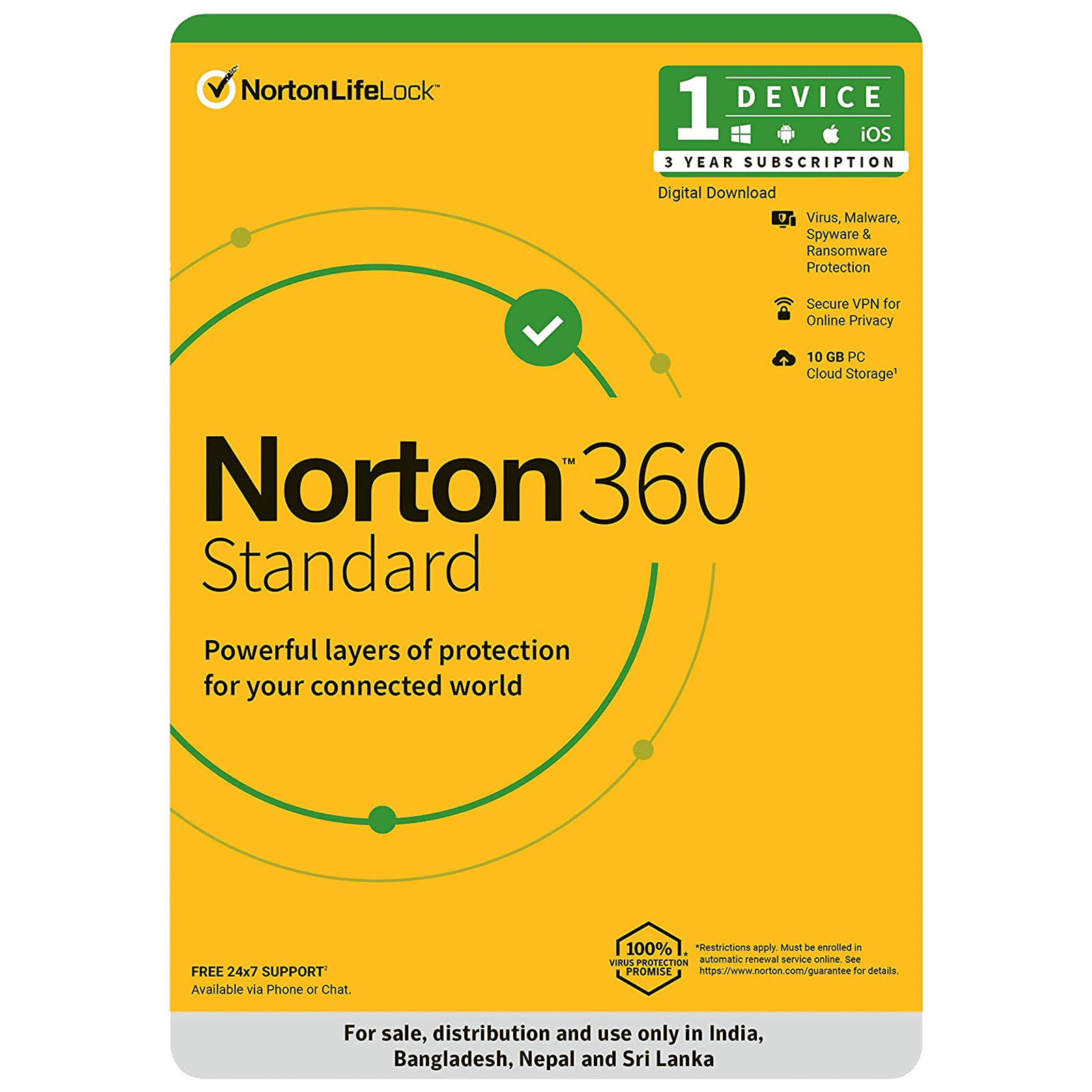 Norton 360 Standard Antivirus (1 Device, 3 Year) Norton 360 Standard Antivirus (1 Device, 3 Year)_1