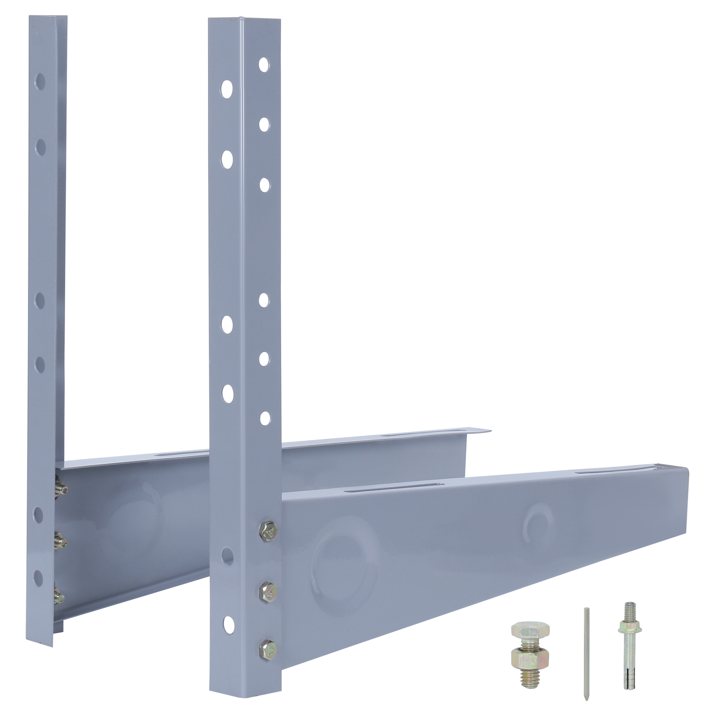 Croma Bracket For Air Conditioner (Powder Coating Process, Grey)_1