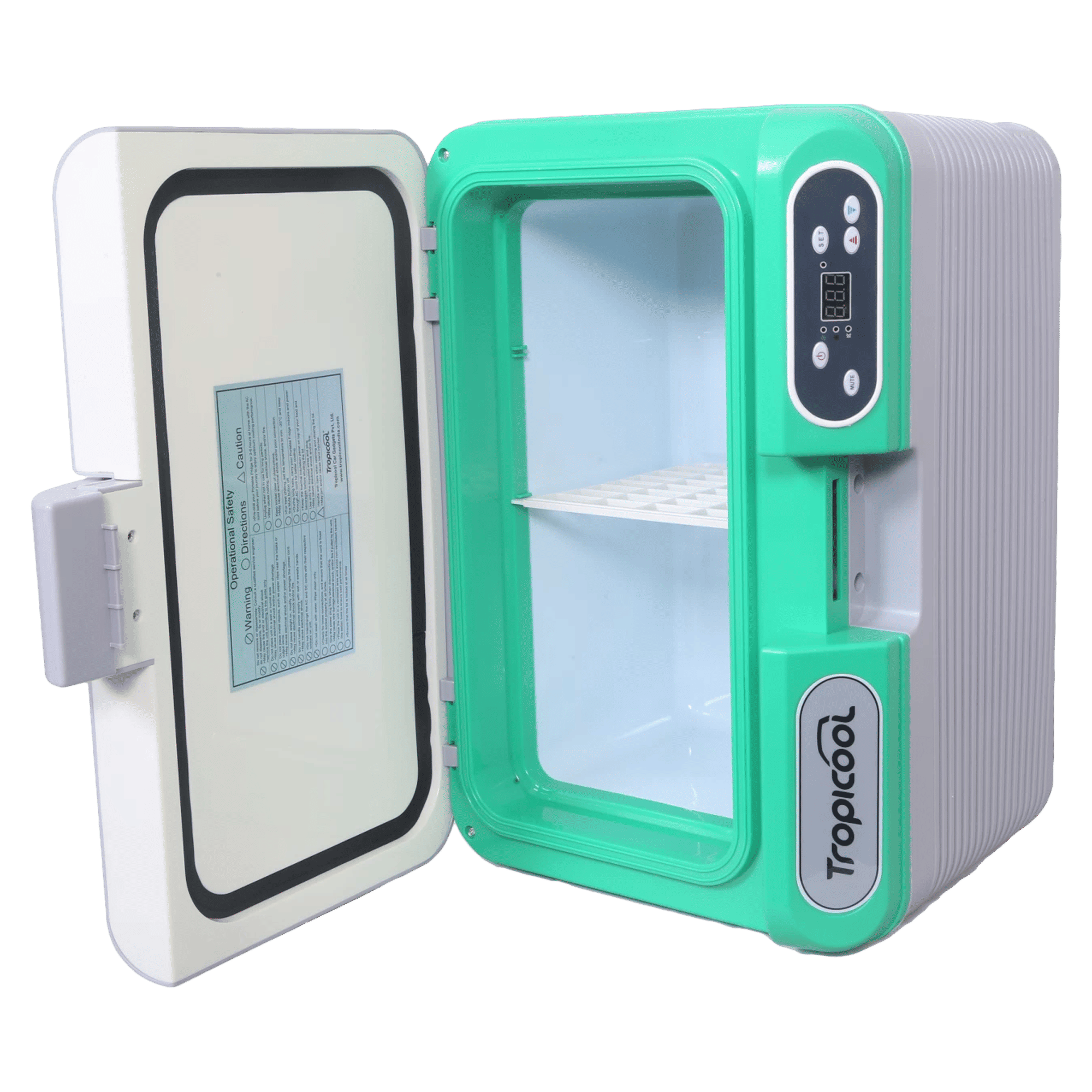 Tropicool 12 Litres Single Door Car Refrigerator (2 in-1 Fridge and Warmer, 12AD 3.0, Grey)_2