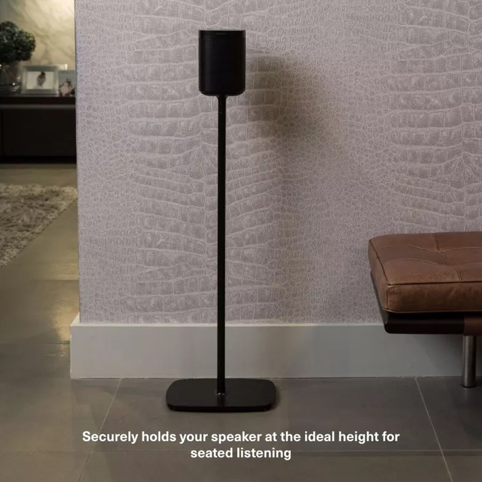 FLEXSON Floor Stand (Sophisticated Design, FLX-ONEFLRSTD-BLK, Black) FLEXSON Floor Stand (Sophisticated Design, FLX-ONEFLRSTD-BLK, Black)_3