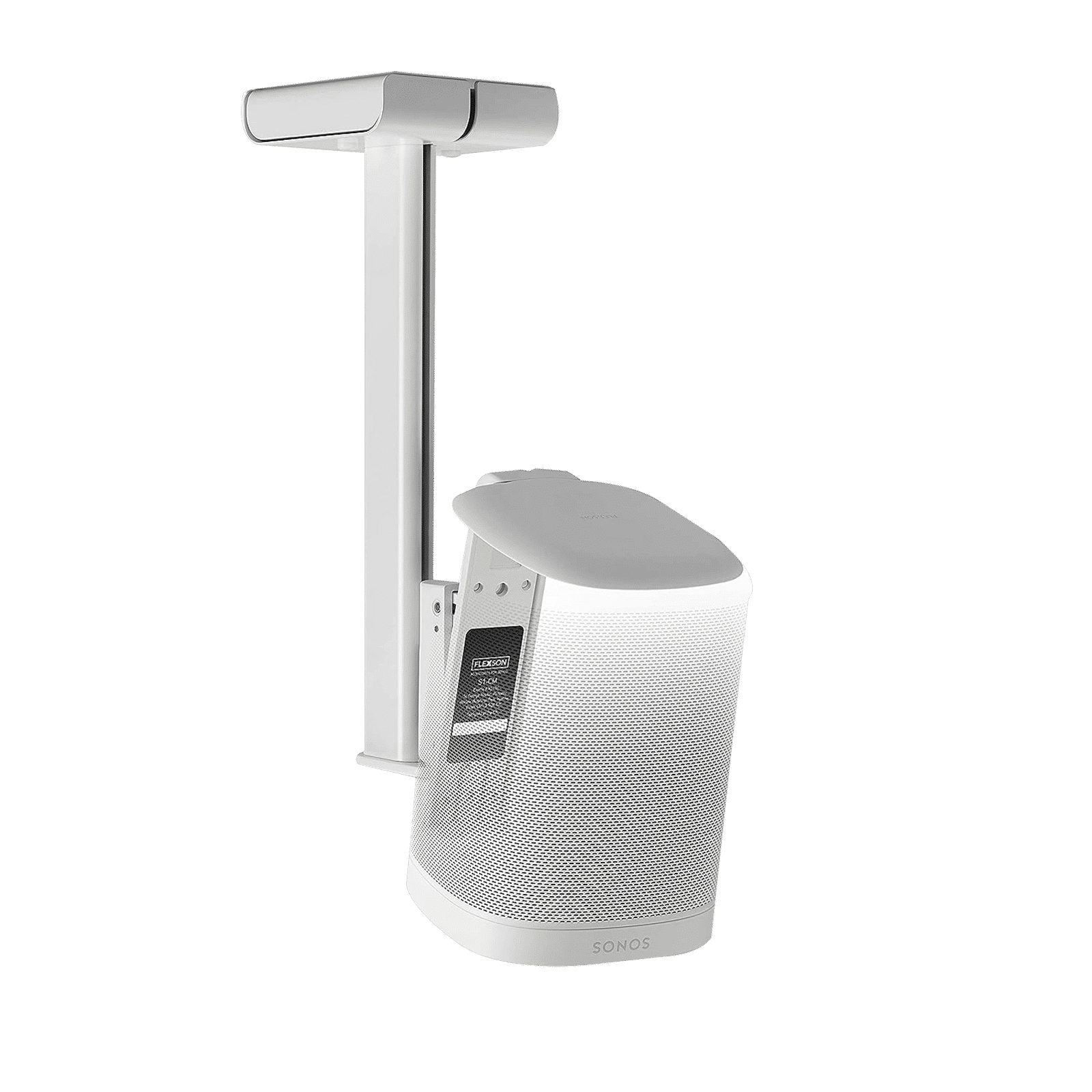 FLEXSON Ceiling Mount (Sophisticated Design, FLX-ONECLMT-WHT, White)_4
