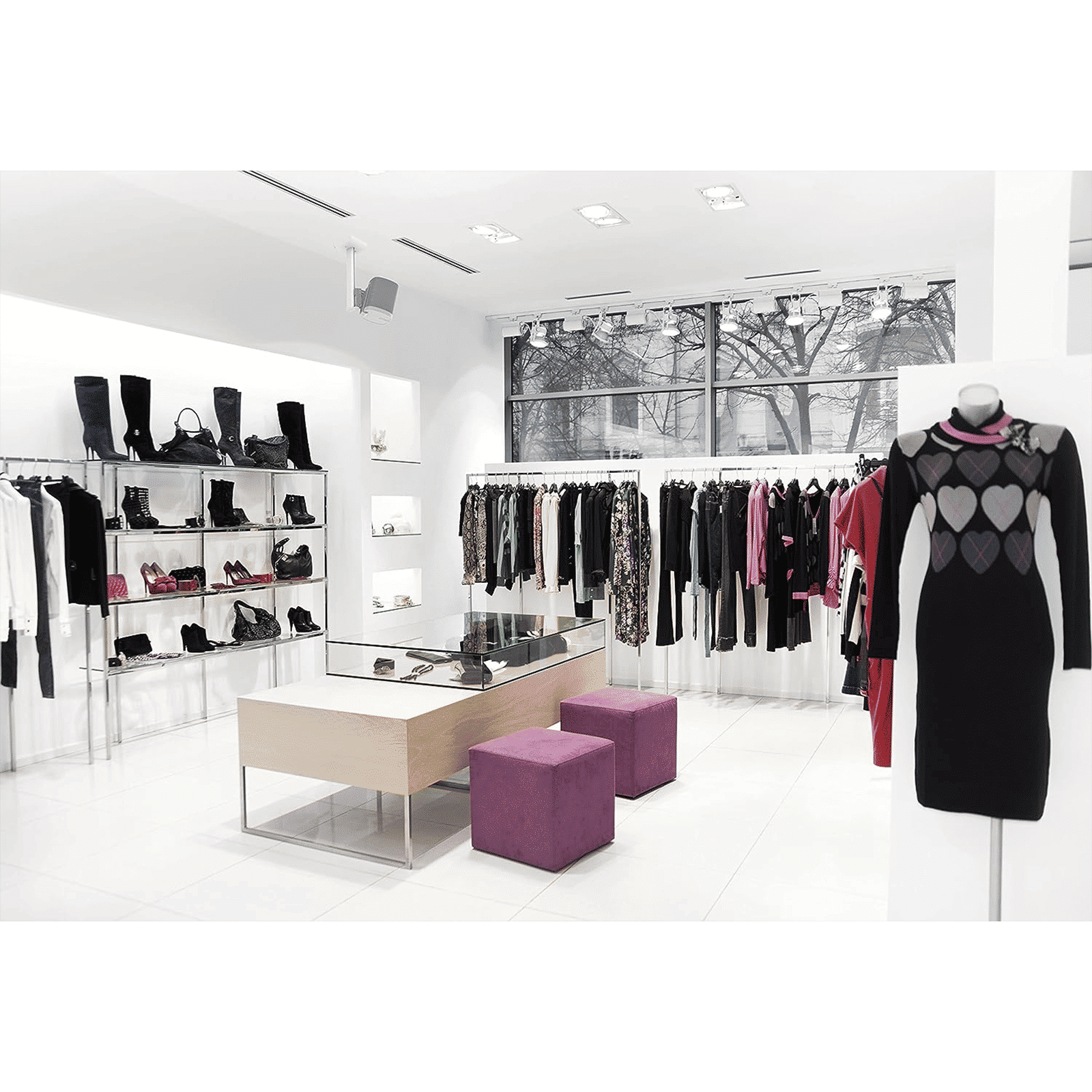 FLEXSON Ceiling Mount (Sophisticated Design, FLX-ONECLMT-WHT, White)_6