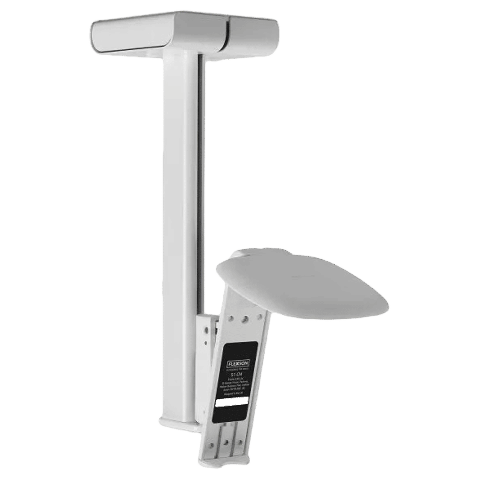 FLEXSON Ceiling Mount (Sophisticated Design, FLX-ONECLMT-WHT, White)_1