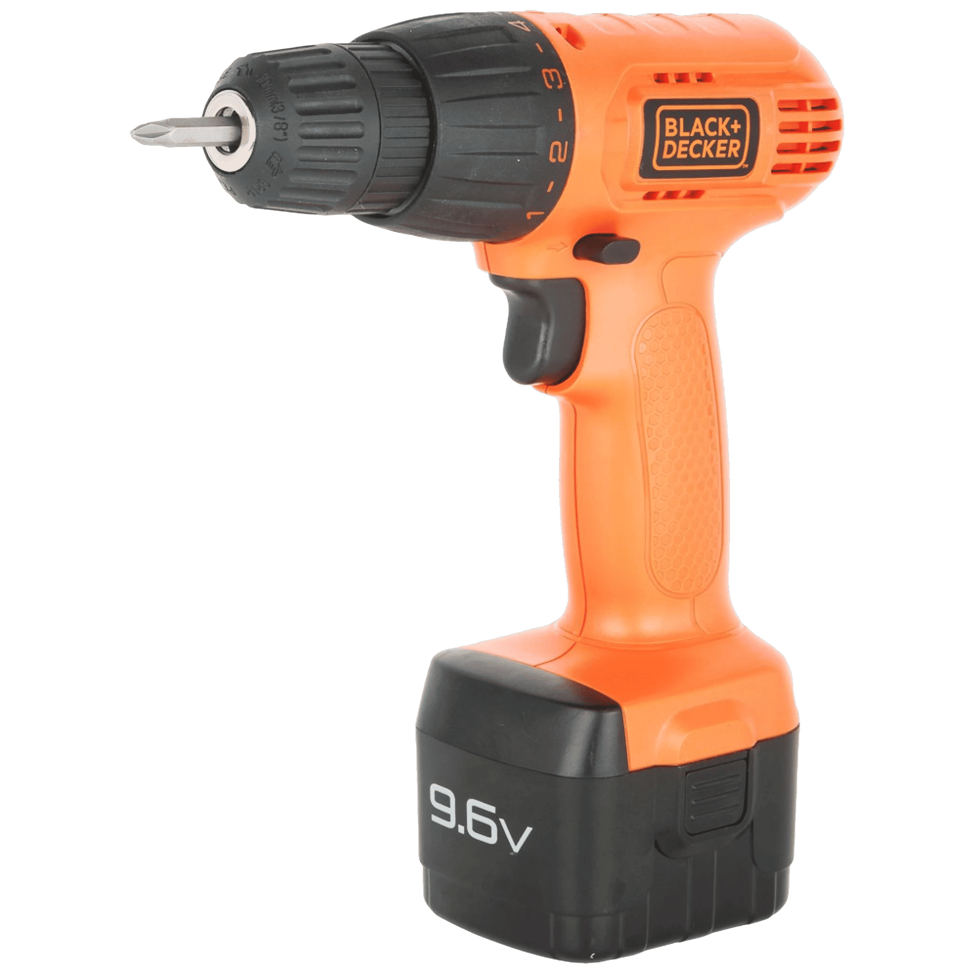 BLACK+DECKER Cordless Drill (Reverse Rotation, CD961K50-IN, Orange and Black)_2