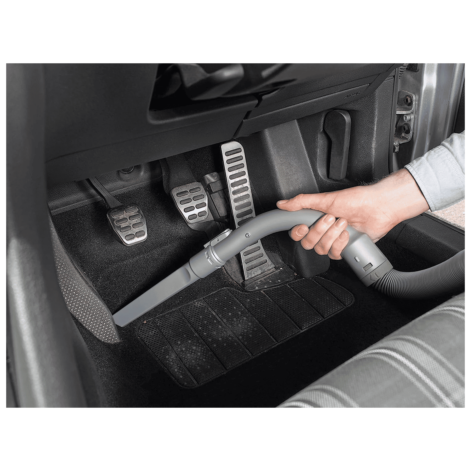 BLACK+DECKER 12.5 Watts Car Vacuum Cleaner (560ml, PD1200AV-B1, Grey)_4