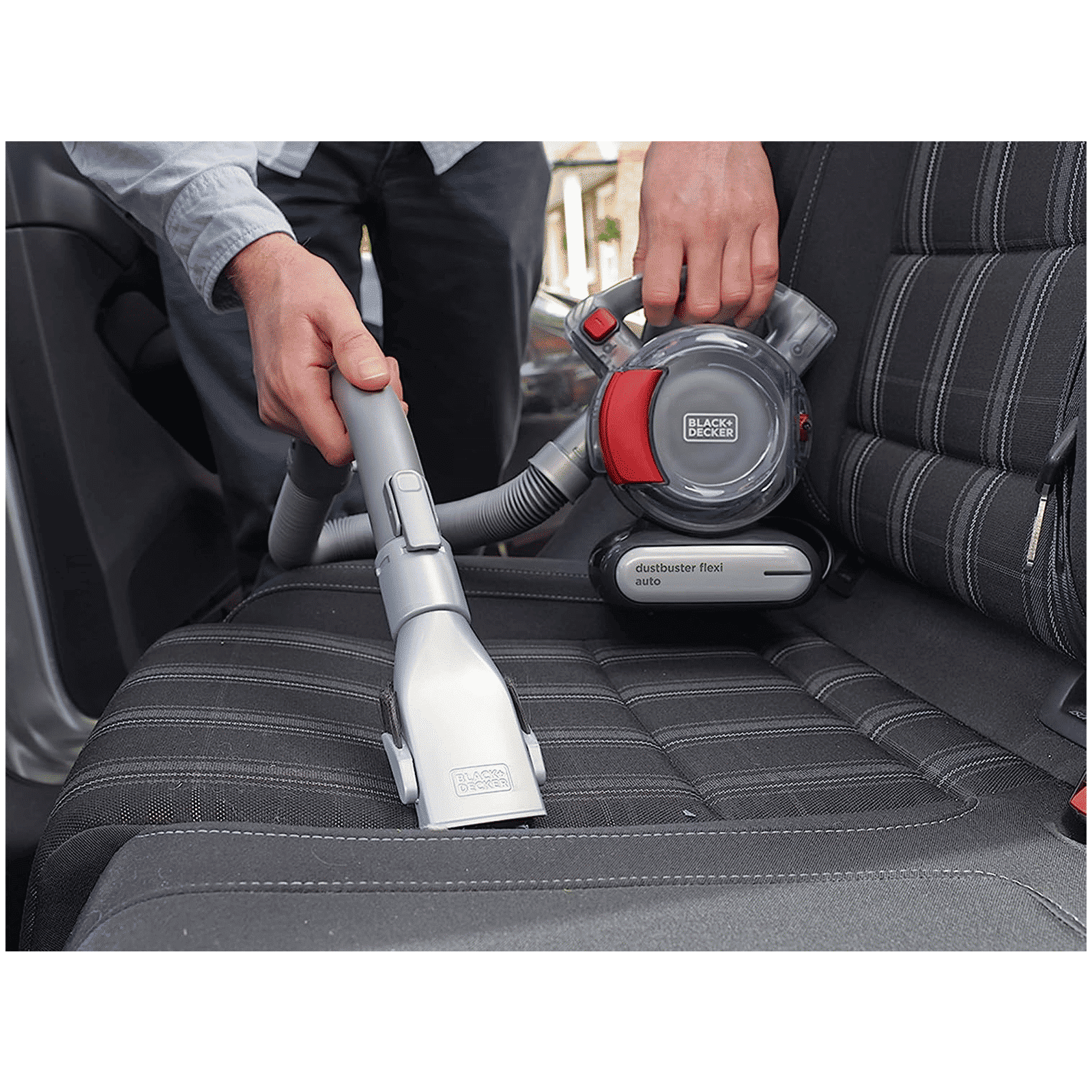 BLACK+DECKER 12.5 Watts Car Vacuum Cleaner (560ml, PD1200AV-B1, Grey)_5