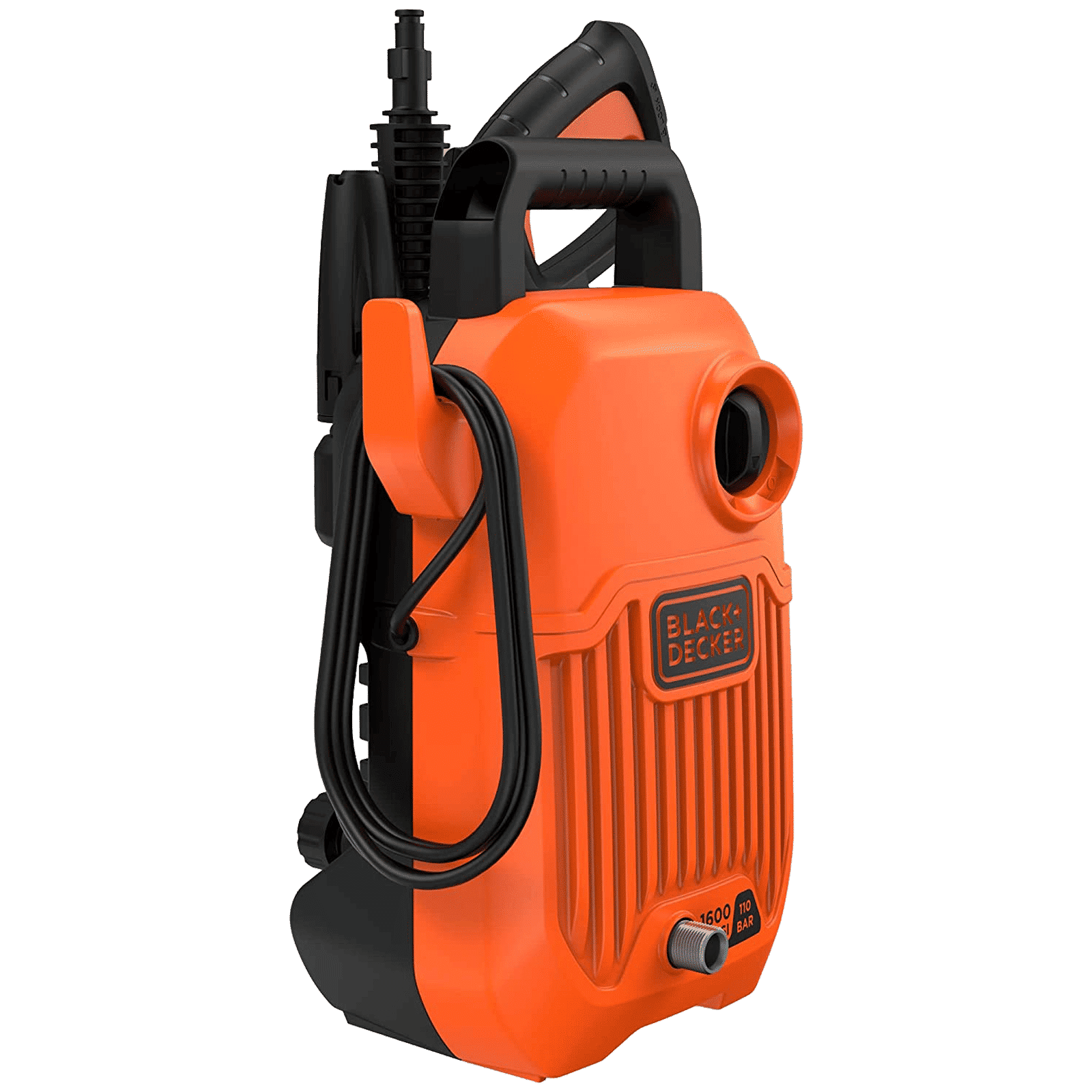 BLACK+DECKER Car Washer (Spray to Pencil Nozzle, BEPW1600-IN, Red and Black)_1