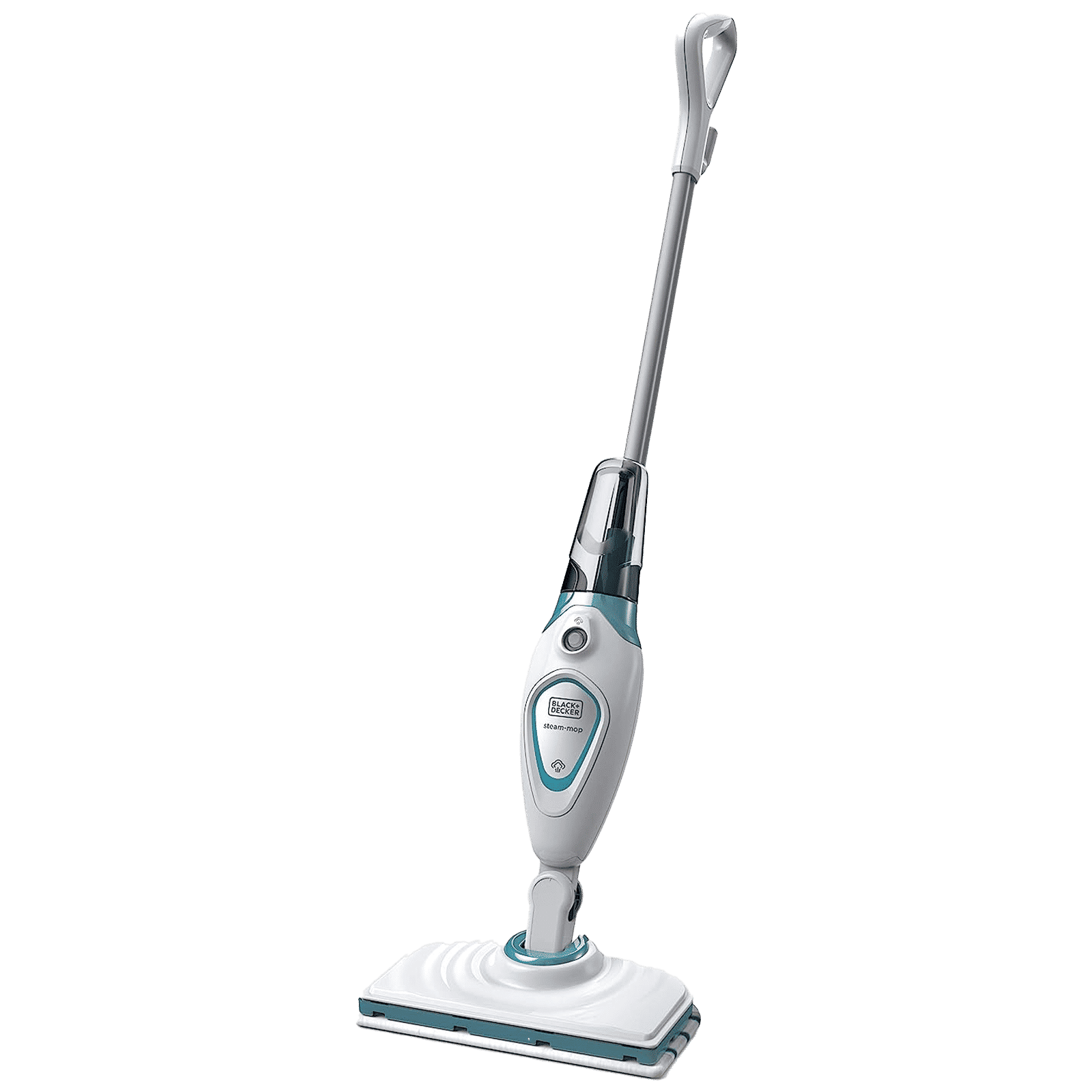 BLACK+DECKER 1300 Watts Steam Mop Cleaner (FSM1605-B1, White and Blue)_1