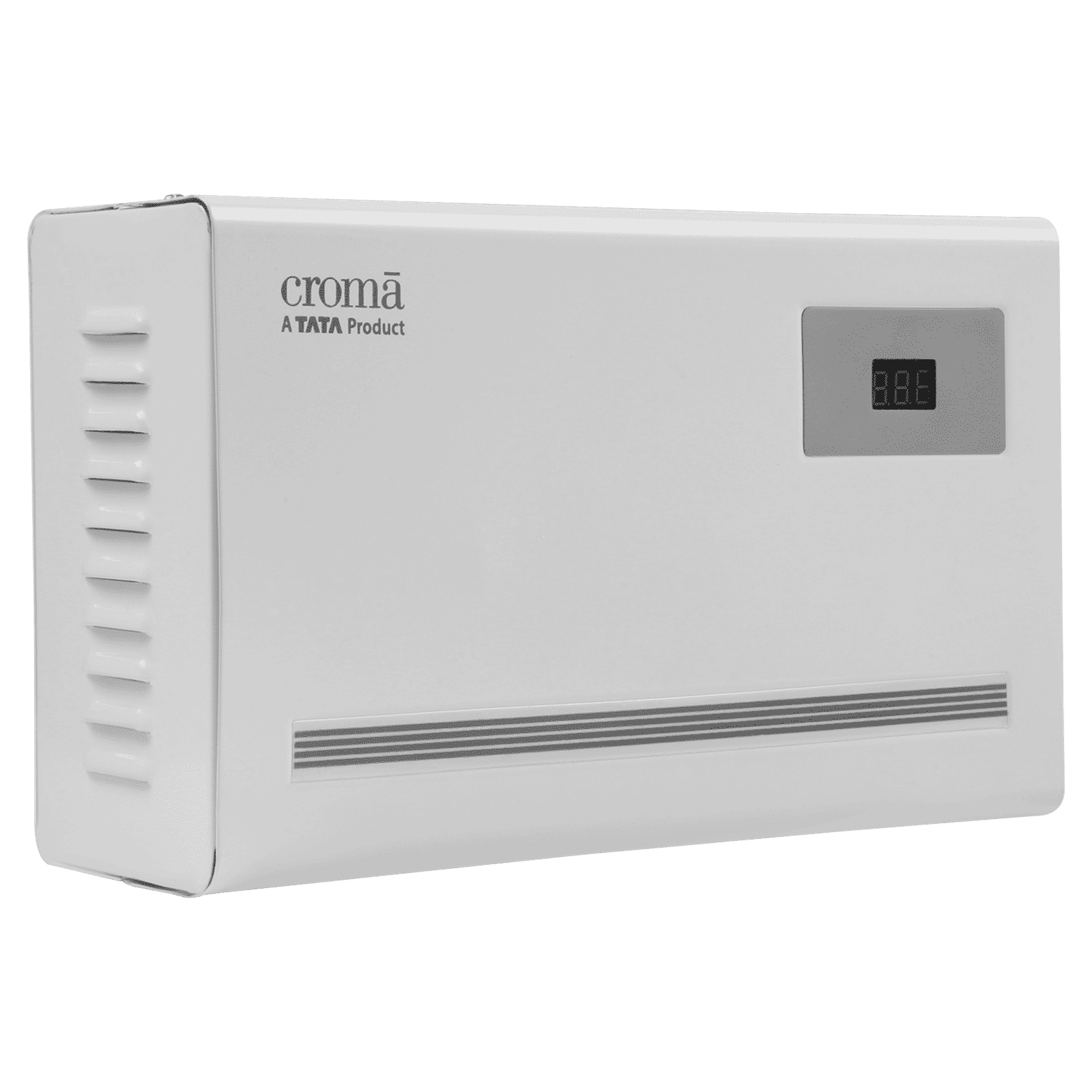 Croma 9 Amps Voltage Stabilizer For 1.5T Air Conditioner (150 - 270 V, Thermal Overload Protection, CRLS150KAA297201, White) Croma 9 Amps Voltage Stabilizer For 1.5T Air Conditioner (150 - 270 V, Thermal Overload Protection, CRLS150KAA297201, White)_4