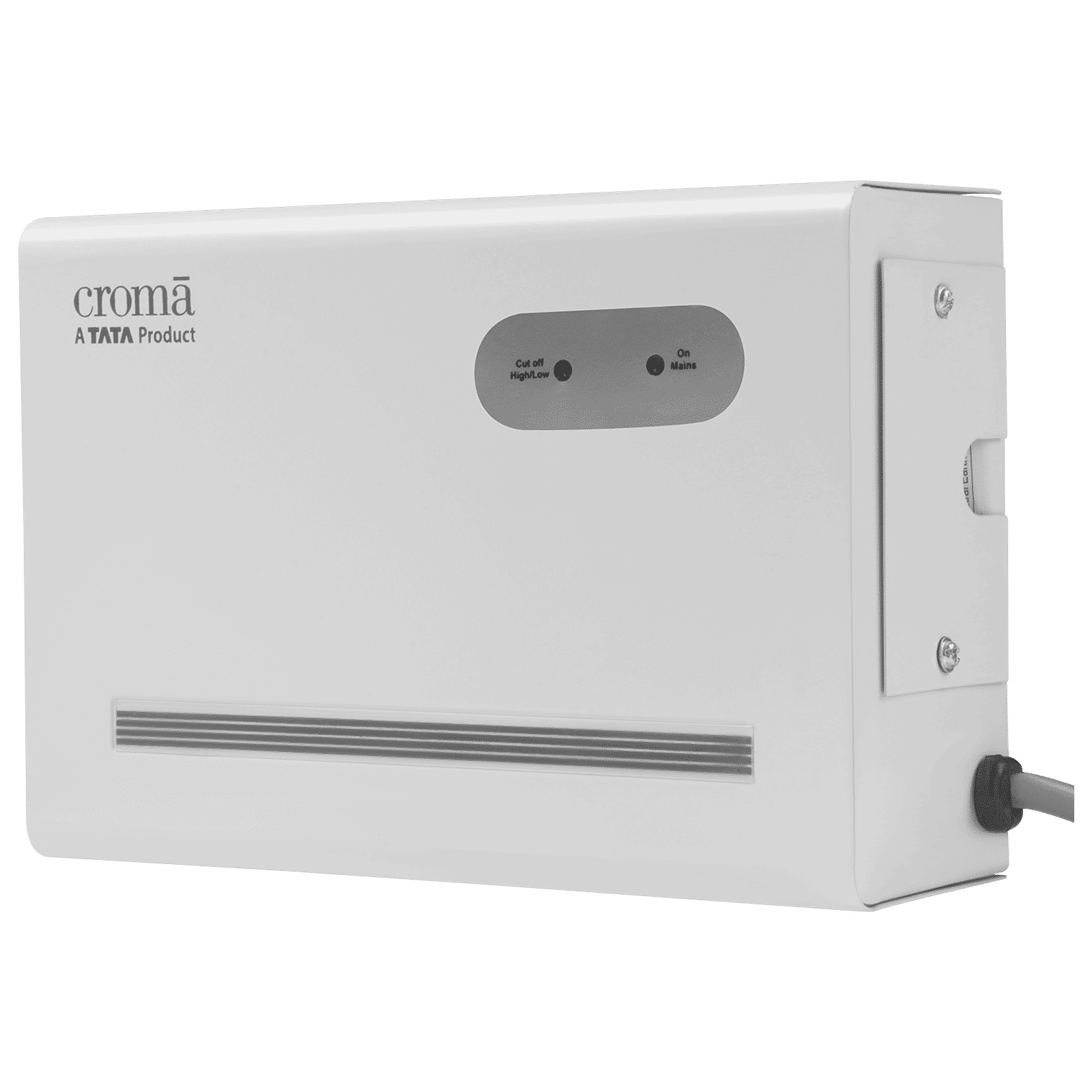 Croma 9 Amps Voltage Stabilizer For 1.5T Air Conditioner (170 - 270 V, Microprocessor Based System, White)_4
