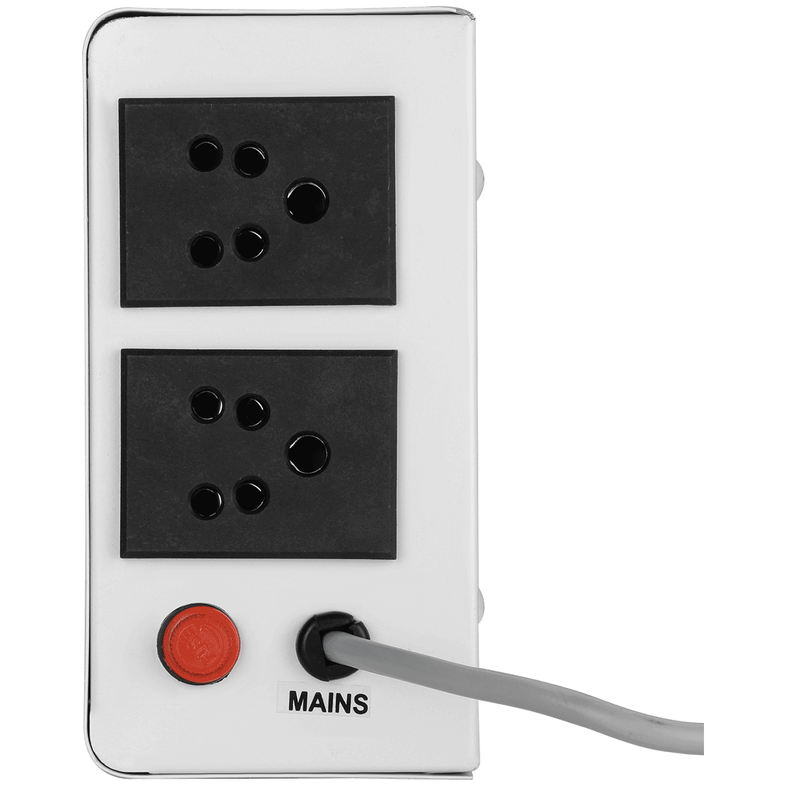 Croma 1.2 Amp Voltage Stabilizer For Refrigerator upto 300L (90 - 290 V, Twin Socket Output, White)_6