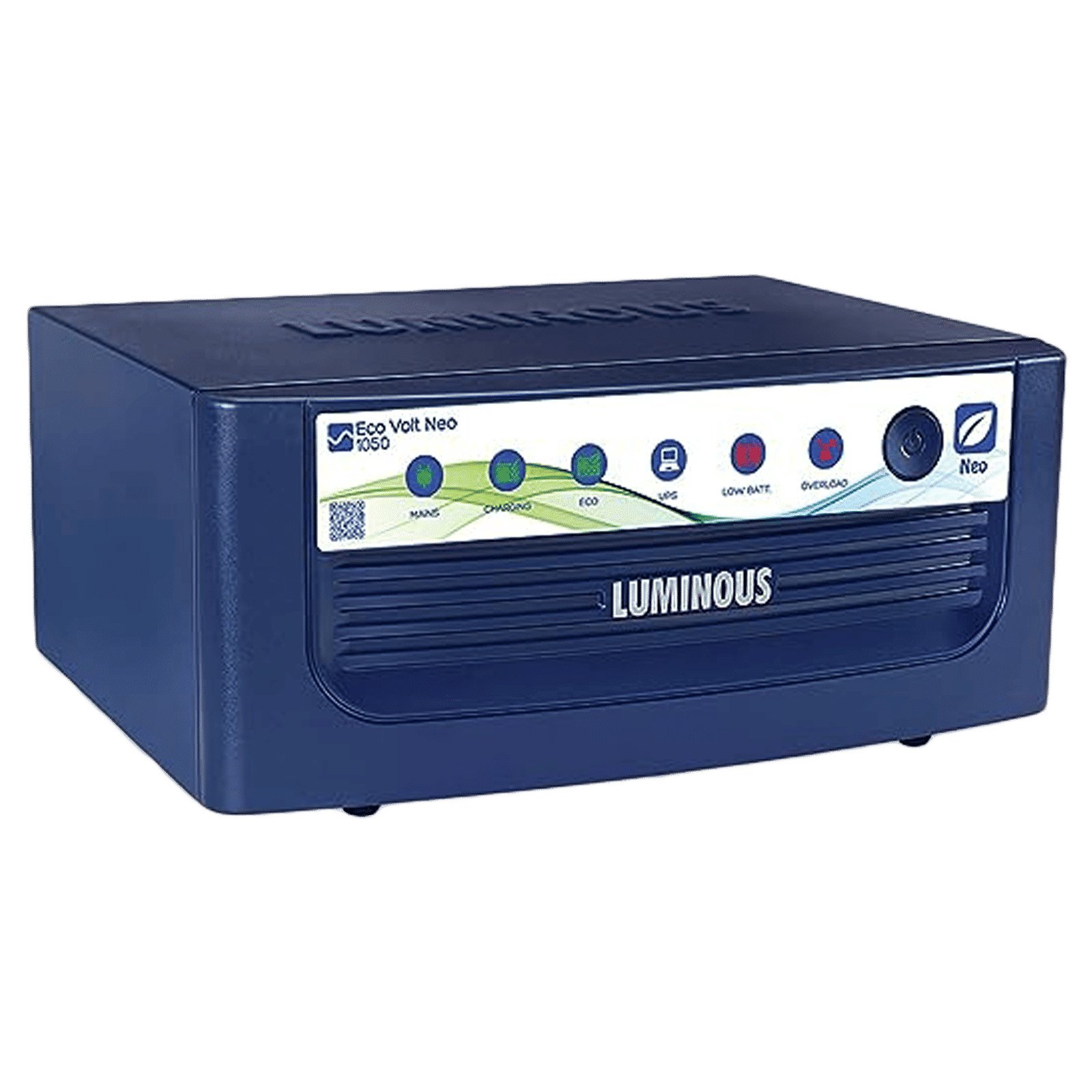 LUMINOUS EcoVolt Neo 1050 24.5 Amps Inverter (Eco Mode, Blue)_1