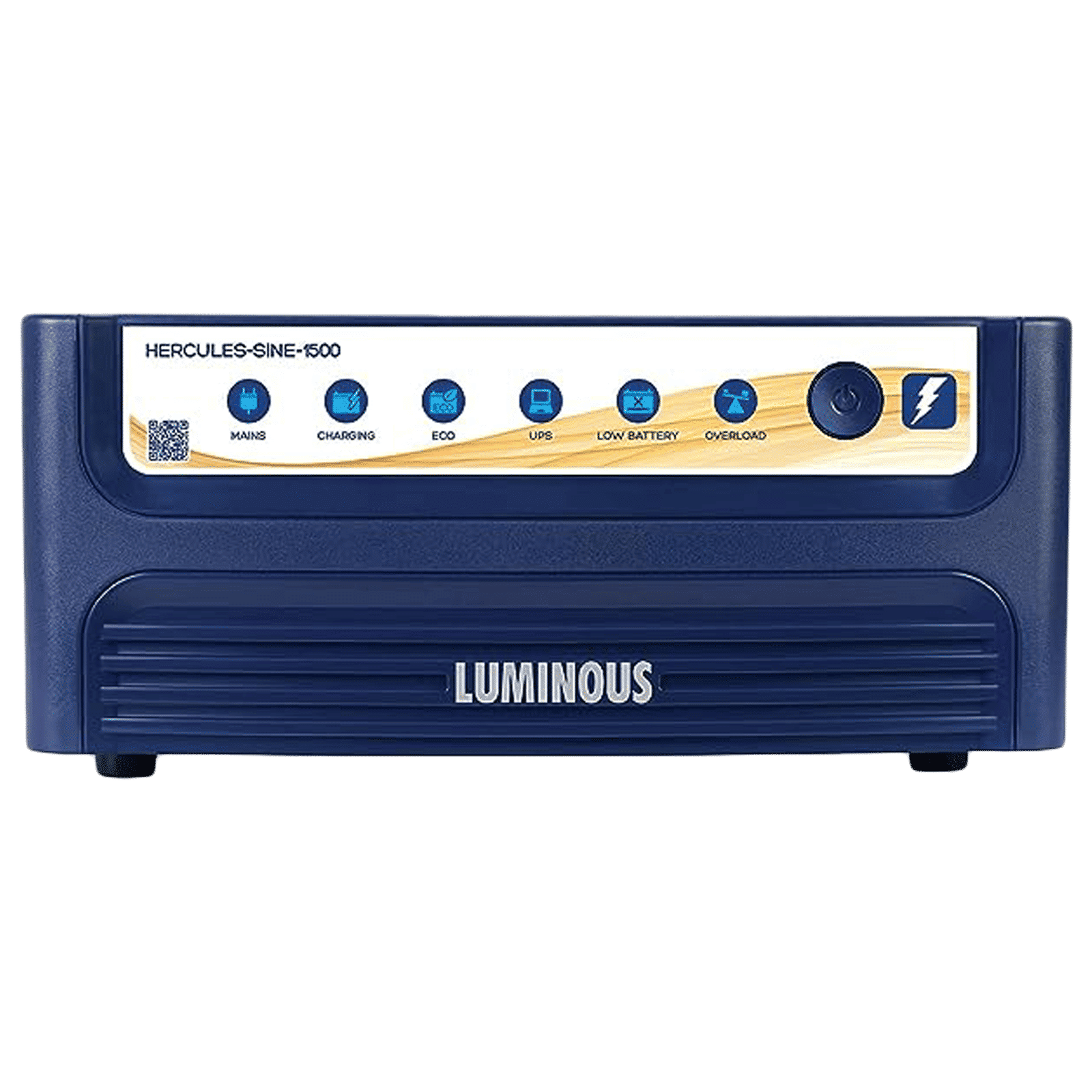 LUMINOUS 7.7 Amps Inverter (Eco Mode, Hercules Sine 1500, Blue)_1