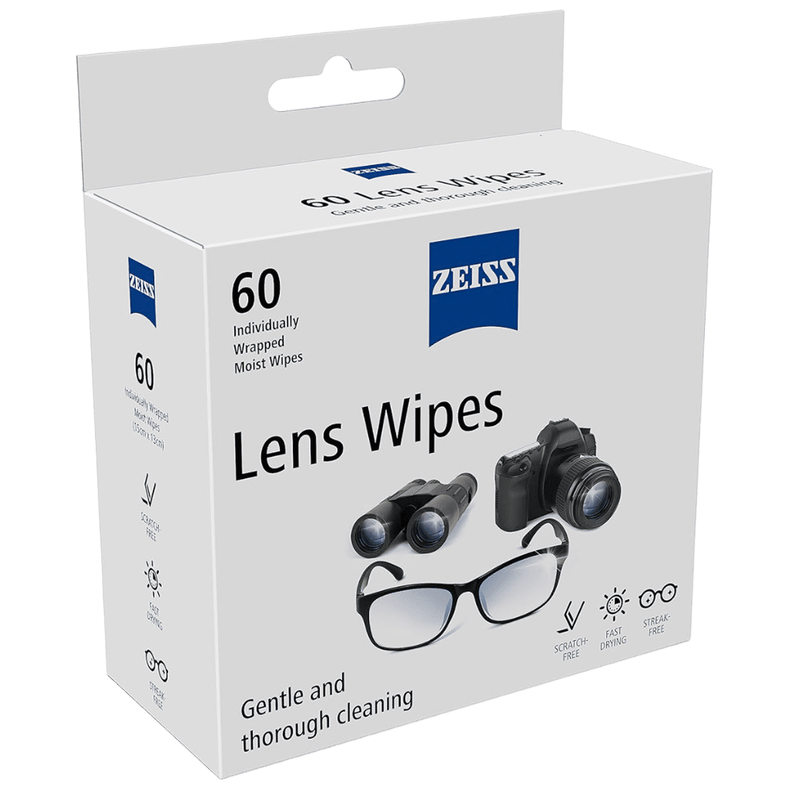 ZEISS Cleaning Wipes for Lens (60 Count, ZLW60N, White) ZEISS Cleaning Wipes for Lens (60 Count, ZLW60N, White)_2