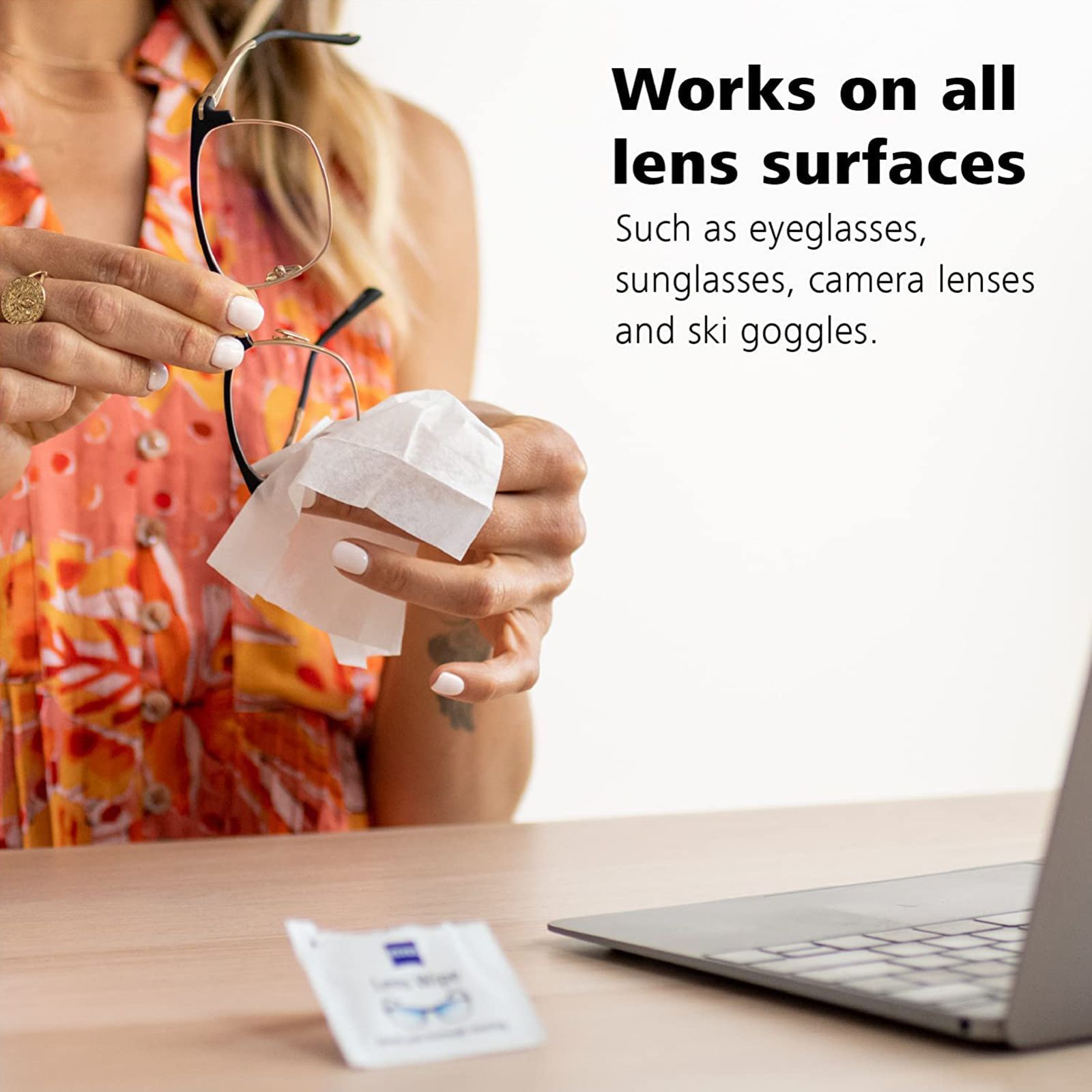 ZEISS Cleaning Wipes for Lens (60 Count, ZLW60N, White) ZEISS Cleaning Wipes for Lens (60 Count, ZLW60N, White)_5