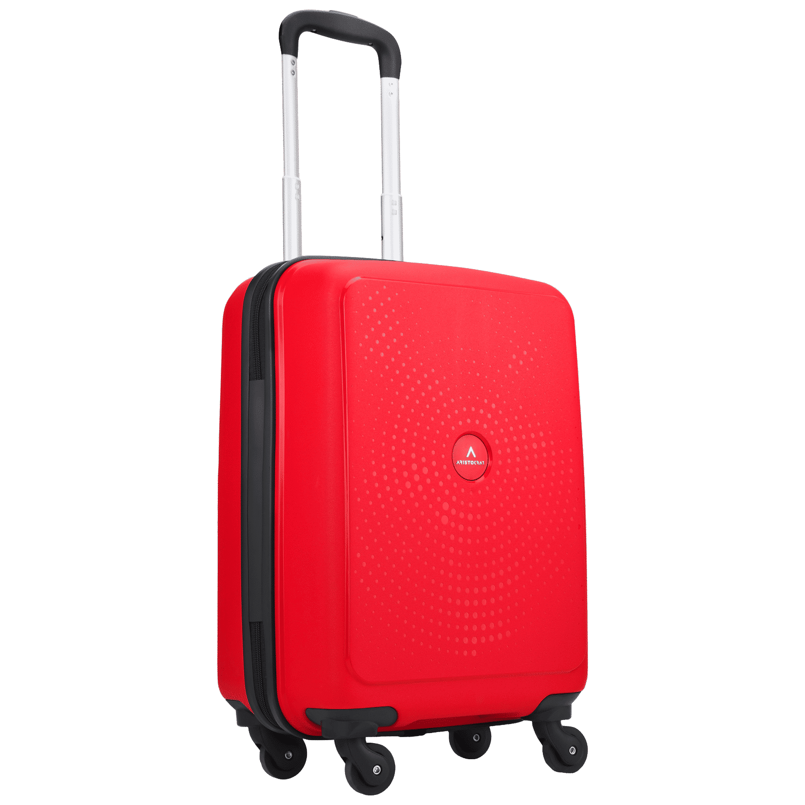 ARISTOCRAT Luggage Trolley Bag (Hard Case, BRIGAD55FIR, Red)_2