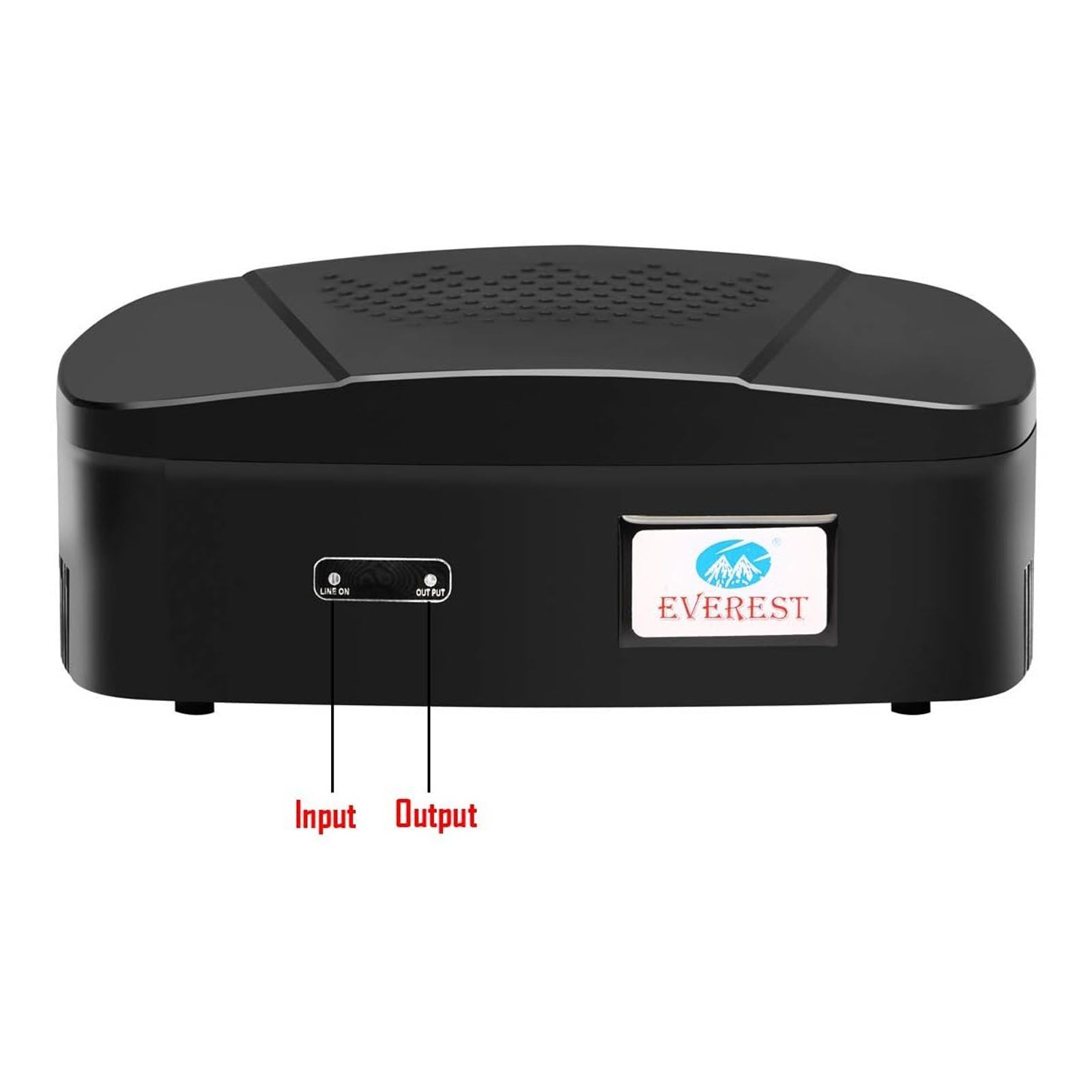 Everest ENT 60 14 Amps Voltage Stabilizer For Up to 43 Inch LED TV + Home Theater + Set Top Box (90 - 290 V, Thermal Overload Protection, Black)_3