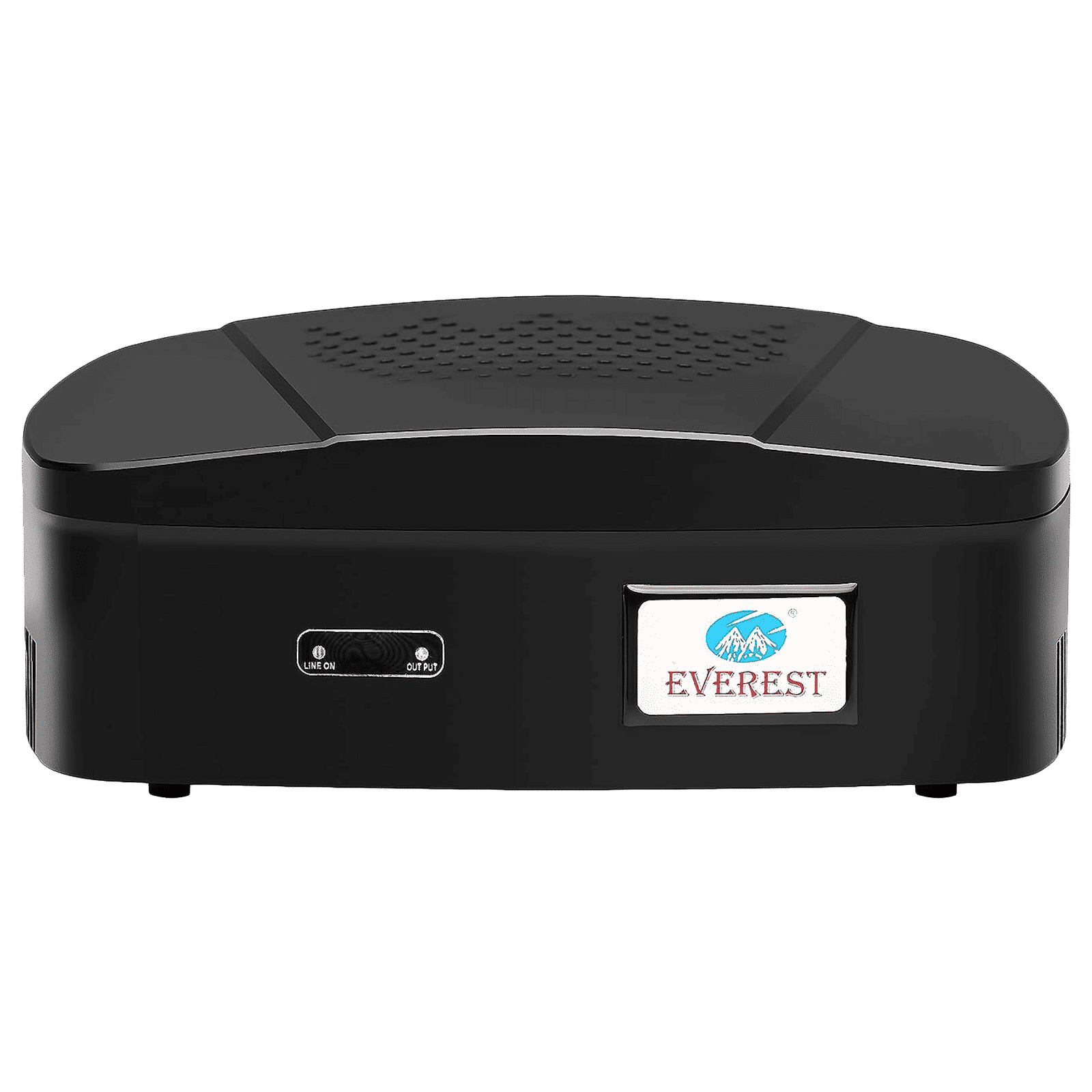 Everest ENT 100 14 Amps Voltage Stabilizer For Up to 72 Inch LED TV + Home Theater + Set Top Box (90 - 290 V, Thermal Overload Protection, Black)_1
