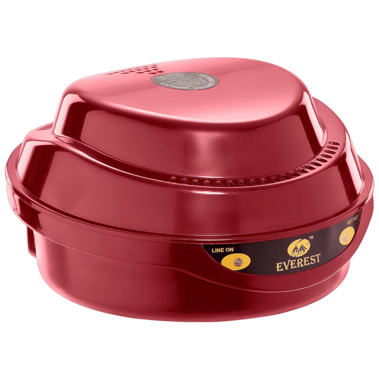 Everest EPS 50 14 Amps Voltage Stabilizer For Up to 300 Litres Single Door Refrigerator (130 - 290 V, Thermal Overload Protection, Cherry Red)_3