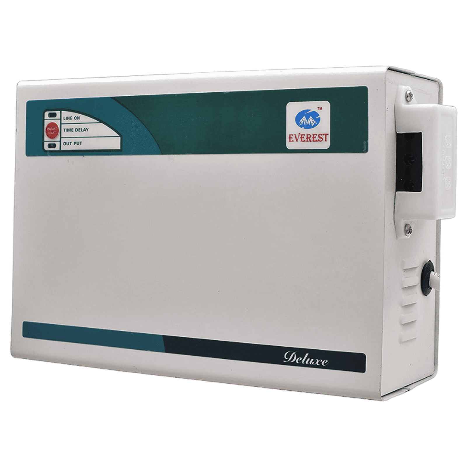 Everest EW 4 KVA DELUXE 10 Amps Voltage Stabilizer For Up to 1.5 Ton AC (170 - 270 V, Thermal Overload Protection, White) Everest EW 4 KVA DELUXE 10 Amps Voltage Stabilizer For Up to 1.5 Ton AC (170 - 270 V, Thermal Overload Protection, White)_3