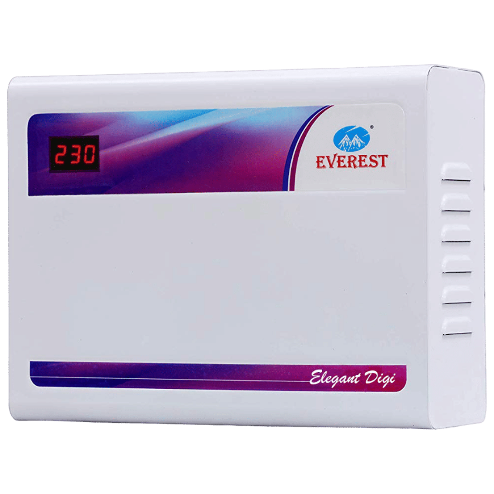 Everest EW 400 N Elegant Digi 14 Amps Voltage Stabilizer For 1.5T Air Conditioner (150 - 270 V, Thermal Protection, White) Everest EW 400 N Elegant Digi 14 Amps Voltage Stabilizer For 1.5T Air Conditioner (150 - 270 V, Thermal Protection, White)_3