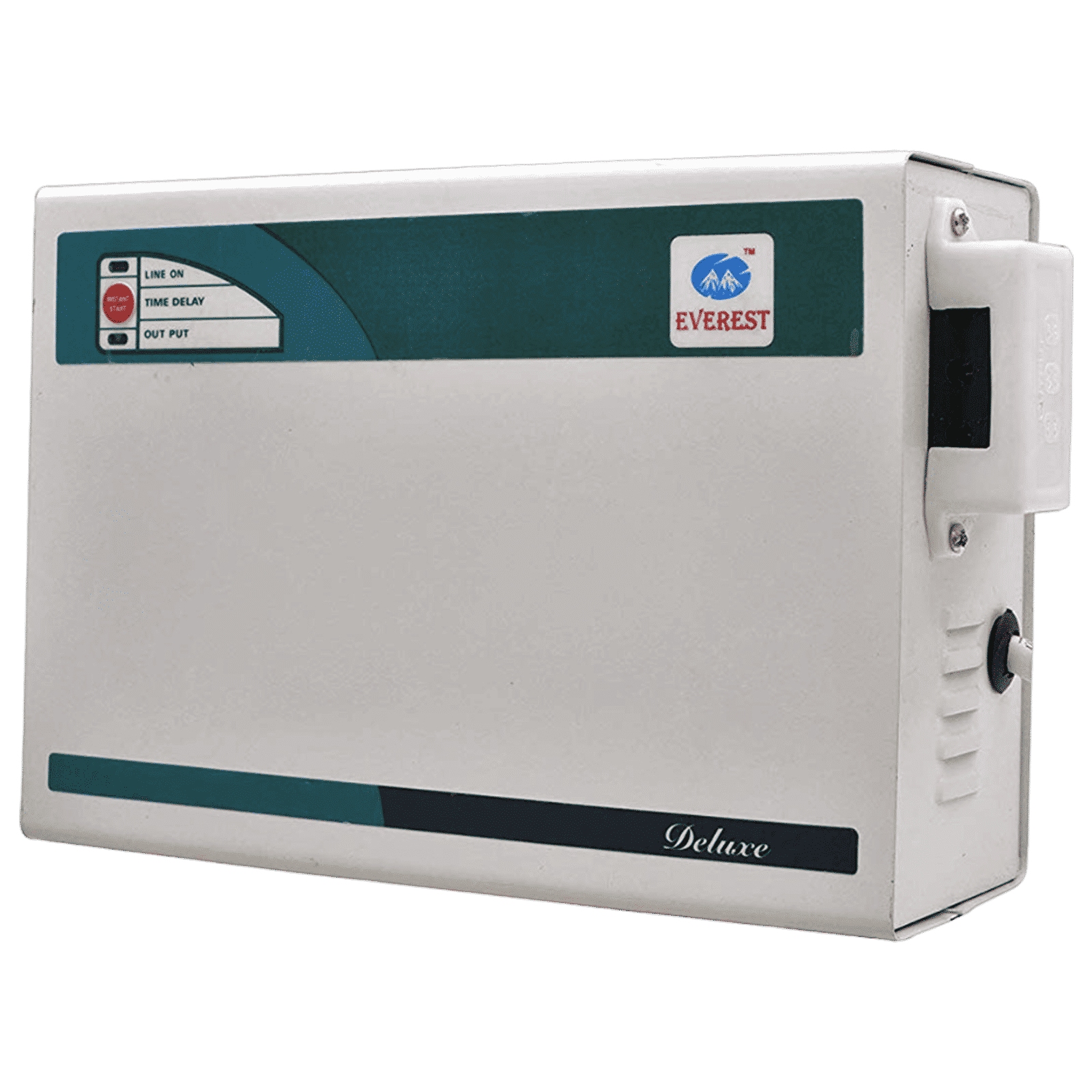 Everest EW 5 KVA DELUXE 10 Amps Voltage Stabilizer For Up to 2 Ton AC (170 - 270 V, Thermal Overload Protection, Grey)_4
